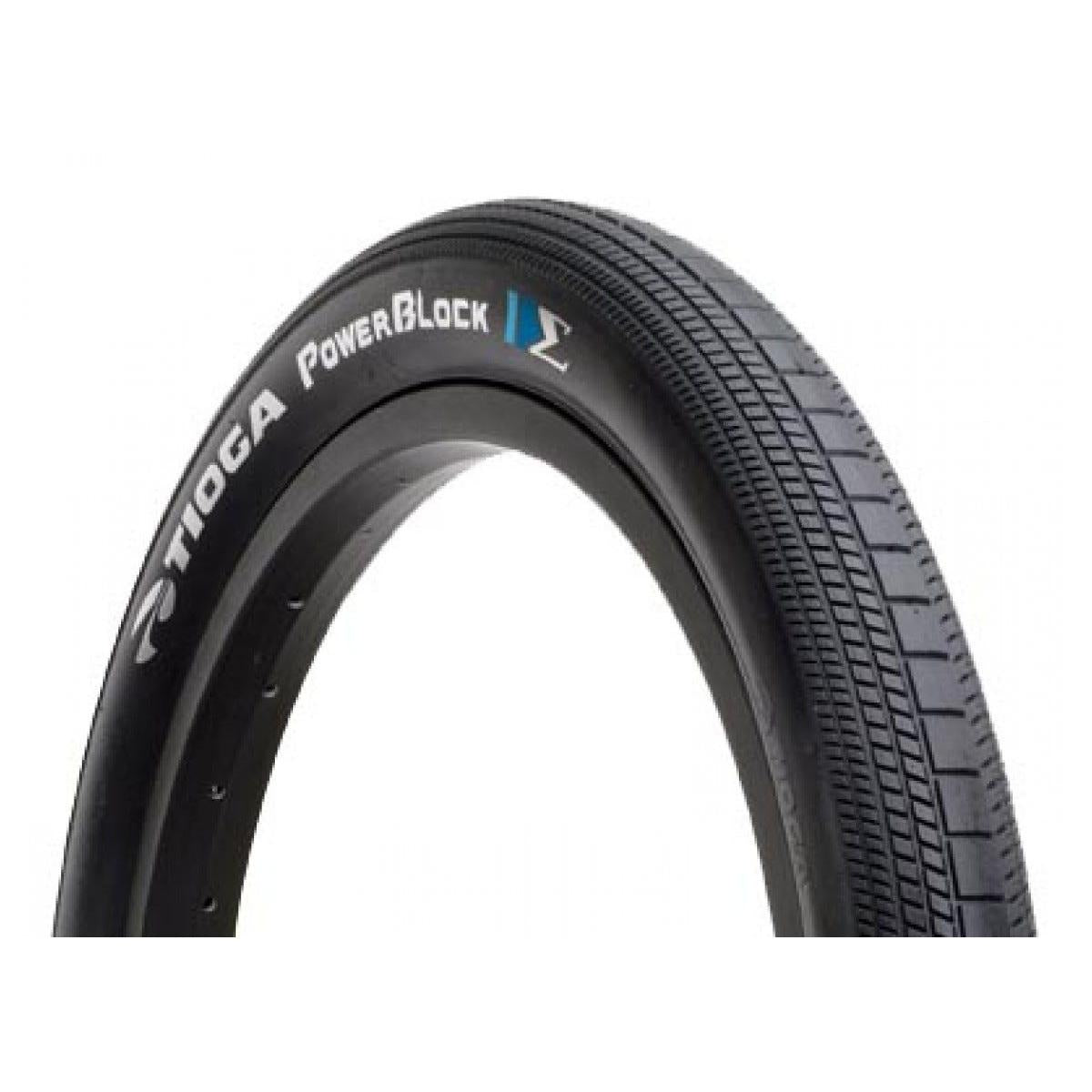Tioga Powerblock BMX Tyre 20 x 1 3/8'' Black