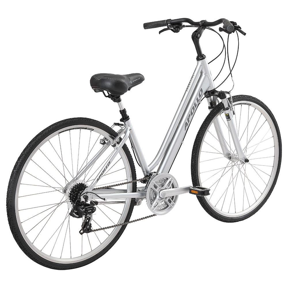 Apollo Shoreline Hybrid Bike Gloss Silver