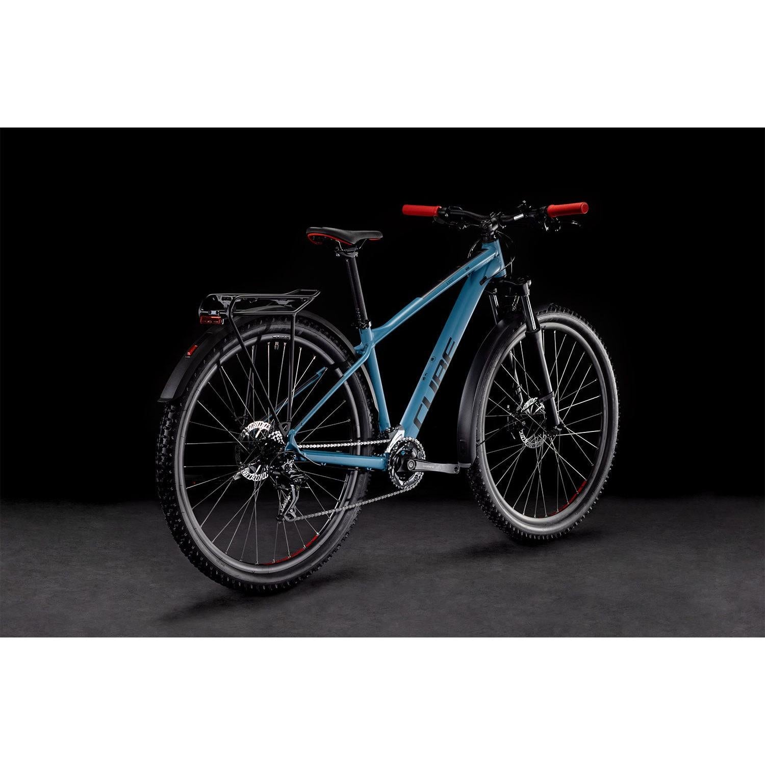 cube aim allroad mountainbike Cube Aim Allroad Hardtail Mountain Bike Blue 'n' Red – 99 Bikes