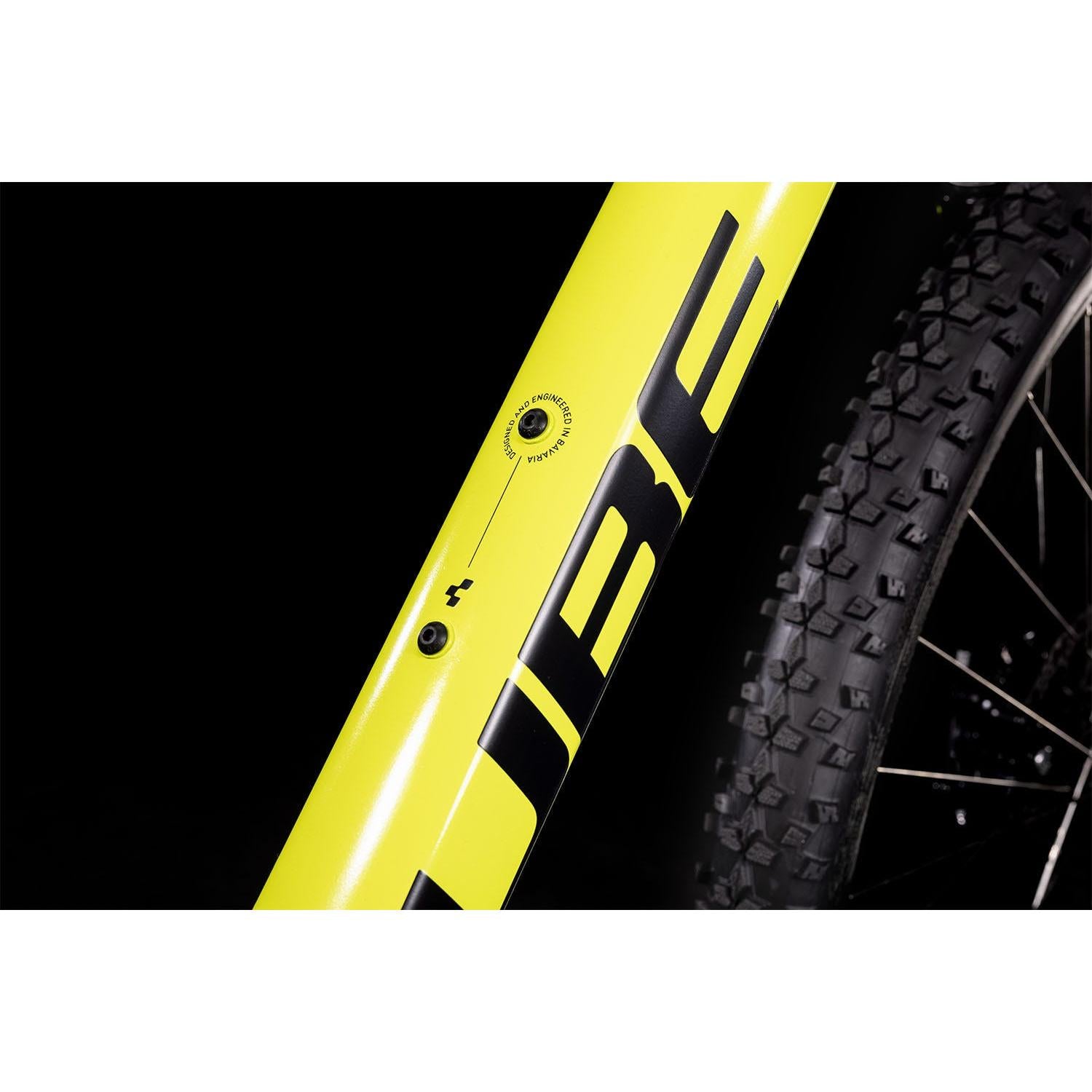 Cube Aim Hardtail Mountain Bike Green Moss