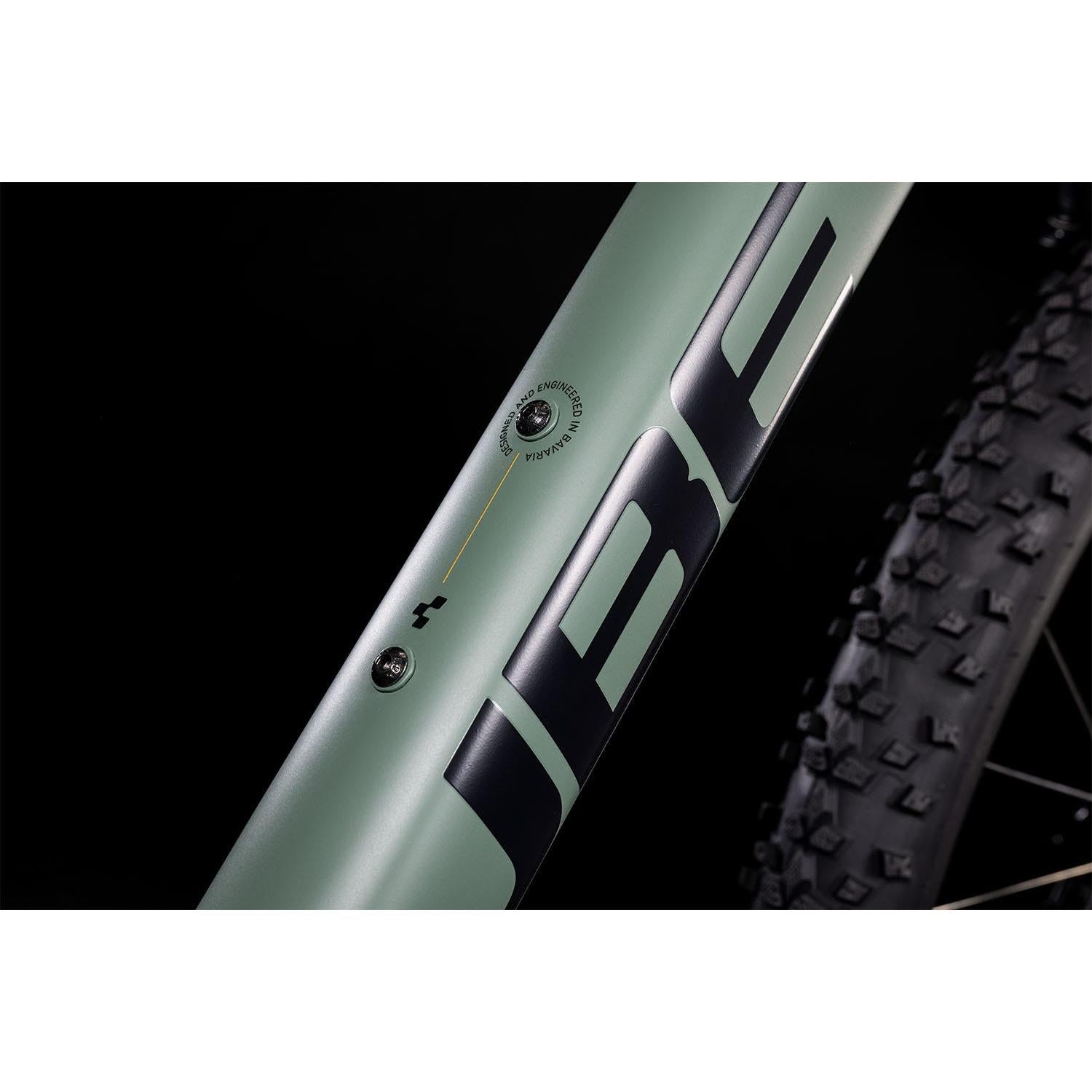 Cube Aim Pro Hardtail Mountain Bike Olive 'n' Orange Euro Spec
