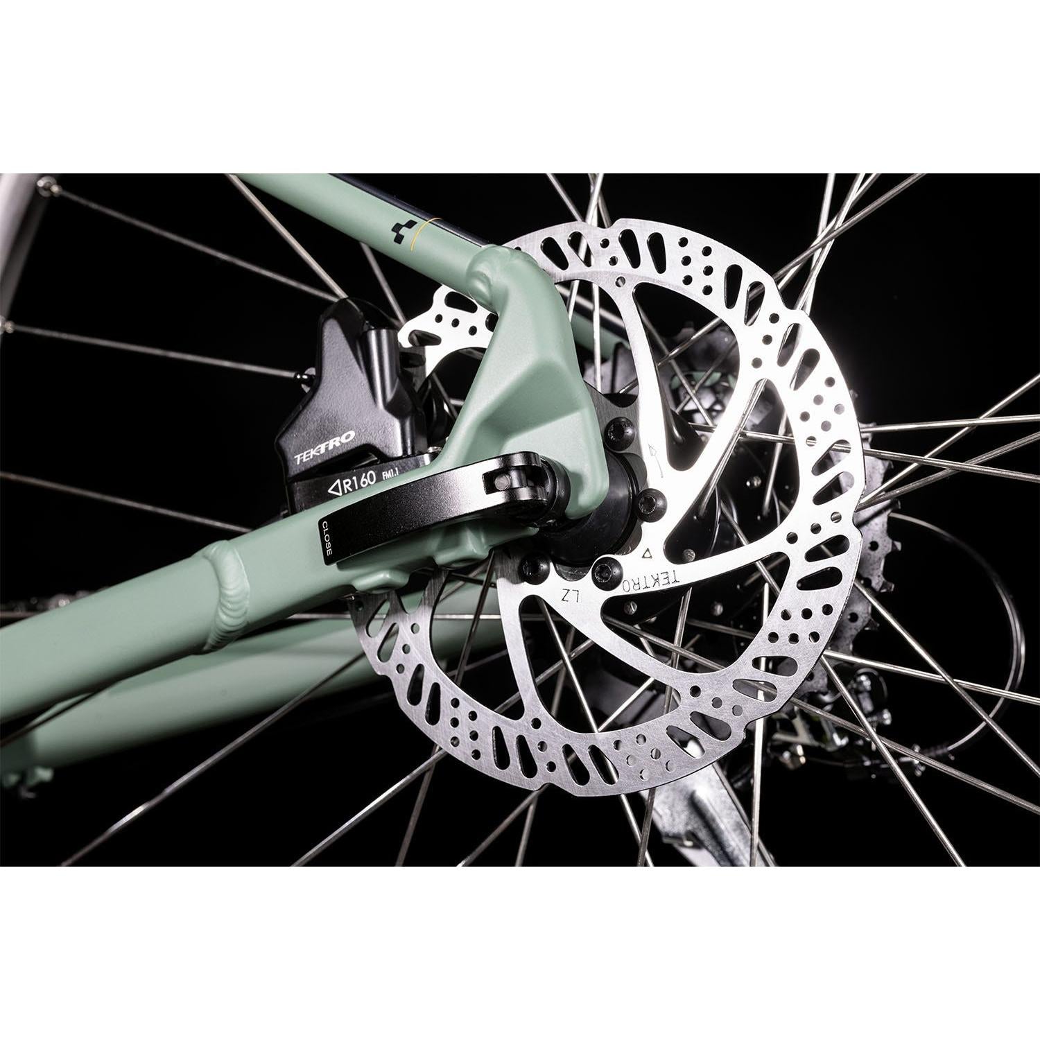 Cube Aim Pro Hardtail Mountain Bike Olive 'n' Orange Euro Spec