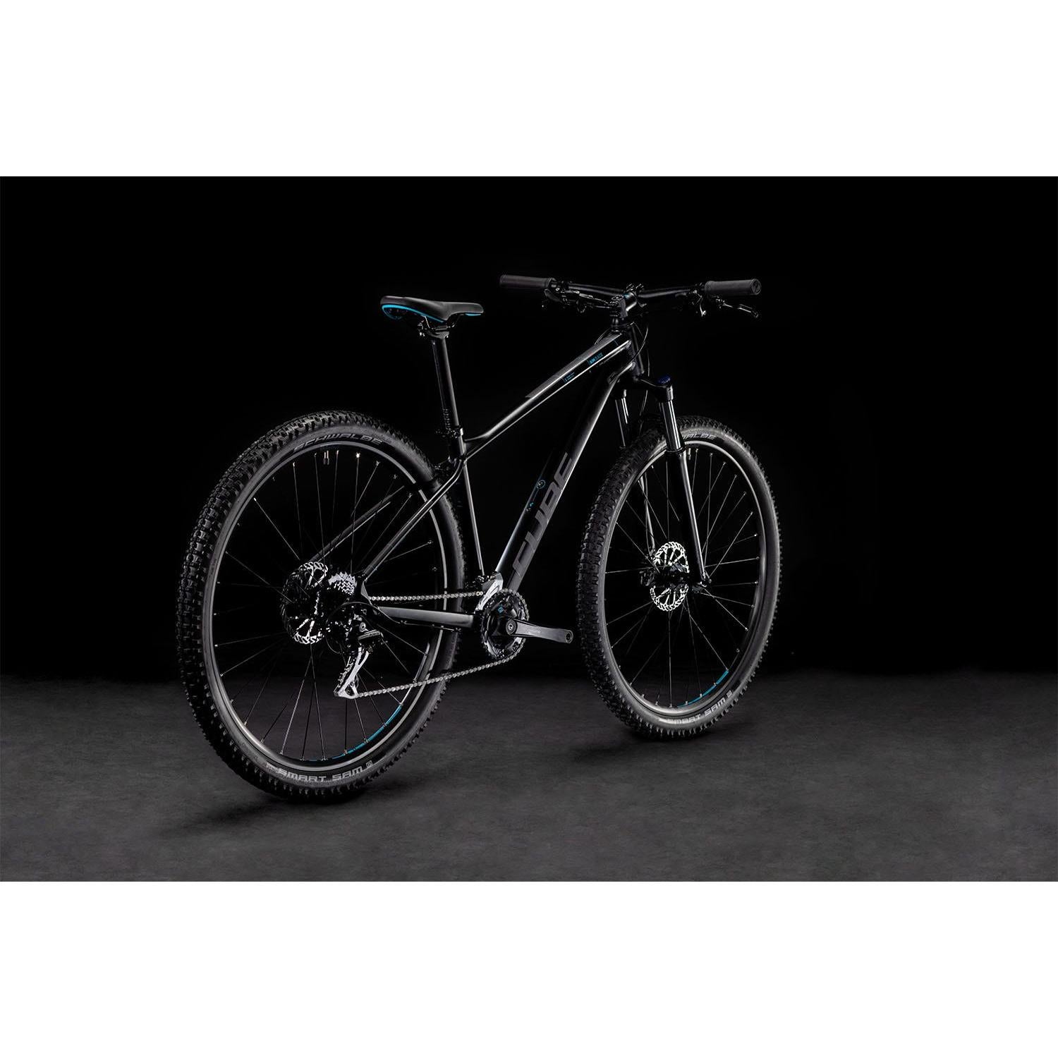 Cube Aim Race Hardtail Mountain Bike Black 'n' Azure