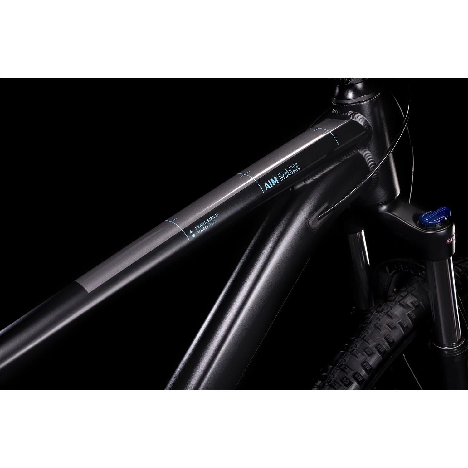 Cube Aim Race Hardtail Mountain Bike Black 'n' Azure