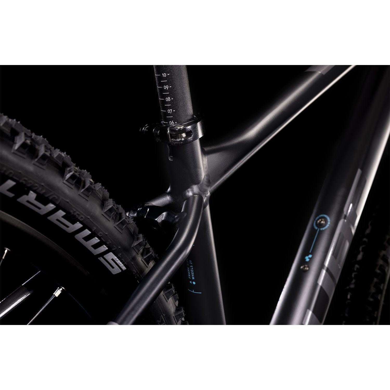Cube Aim Race Hardtail Mountain Bike Black 'n' Azure