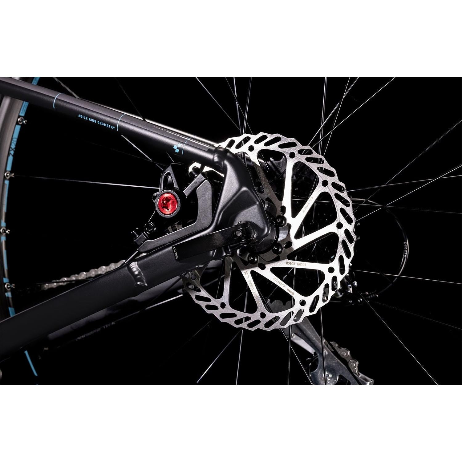 Cube Aim Race Hardtail Mountain Bike Black 'n' Azure