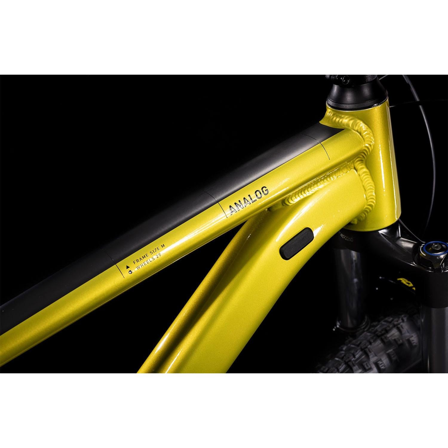Cube Analog Hardtail Mountain Bike Flashlime Black