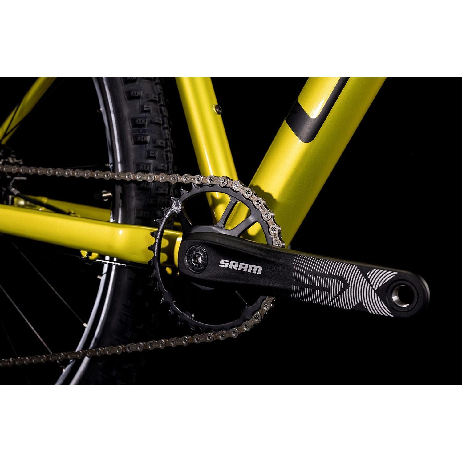 Cube Analog Hardtail Mountain Bike Flashlime Black