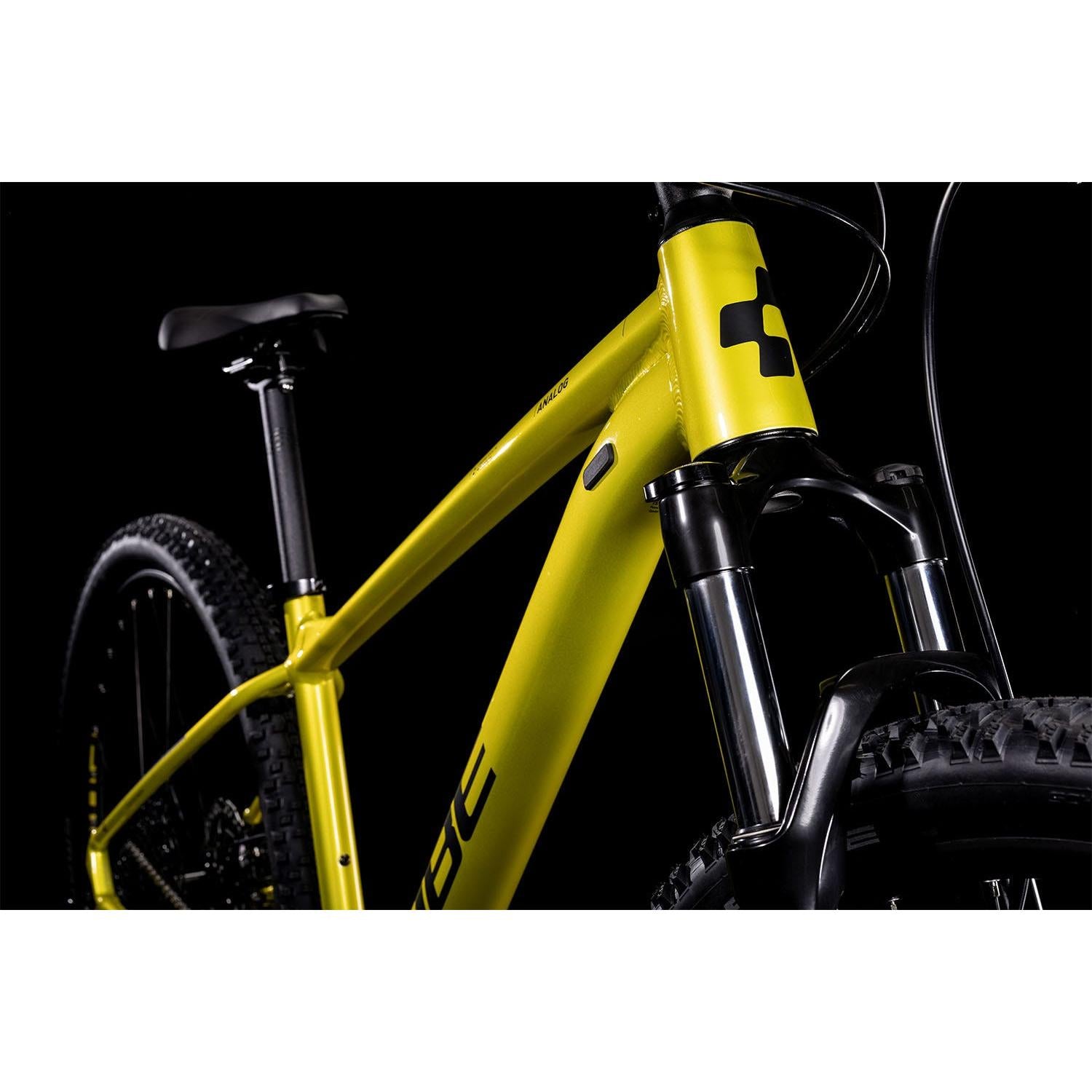 Cube Analog Hardtail Mountain Bike Flashlime Black