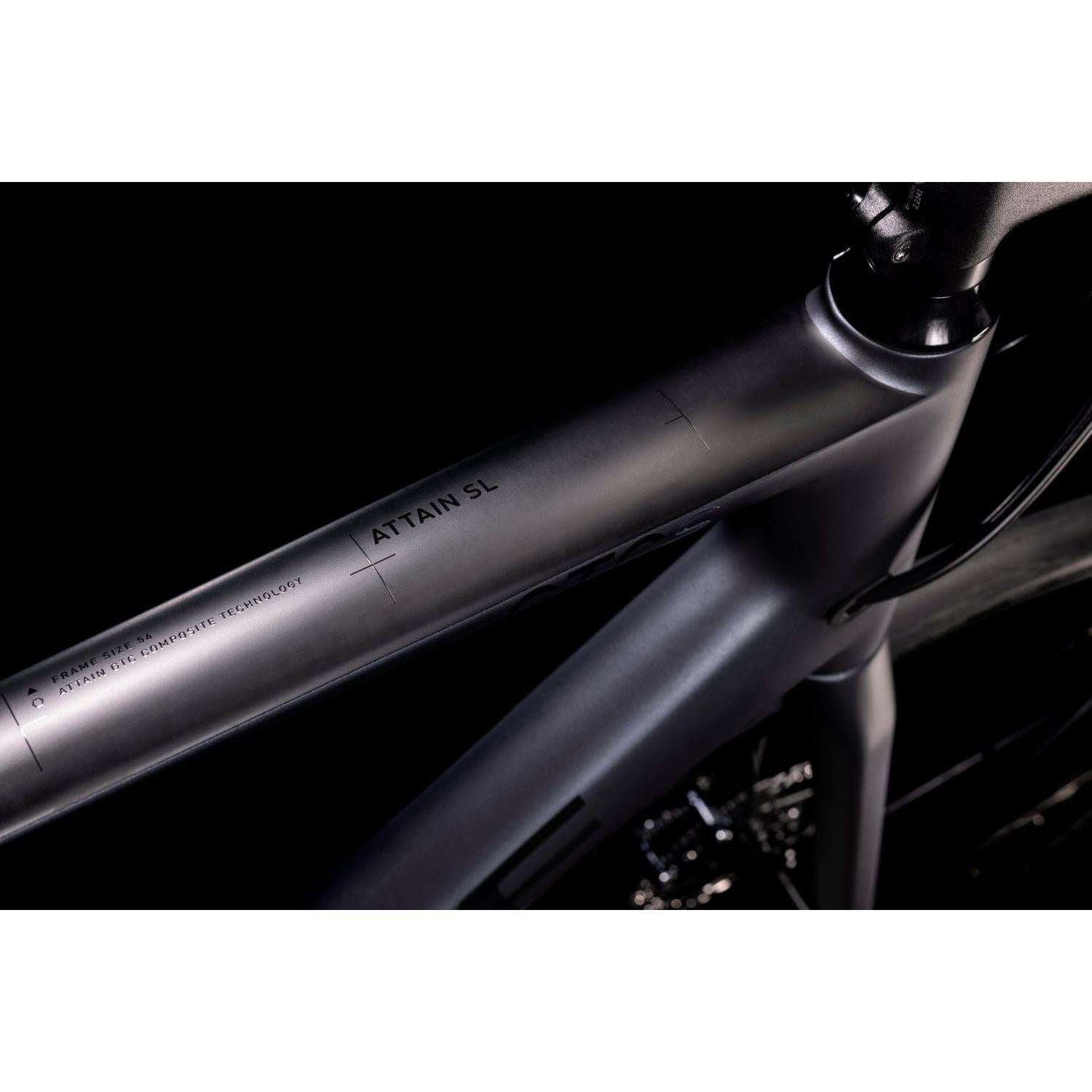 Cube Attain GTC SL Road Bike Grey 'n' Carbon