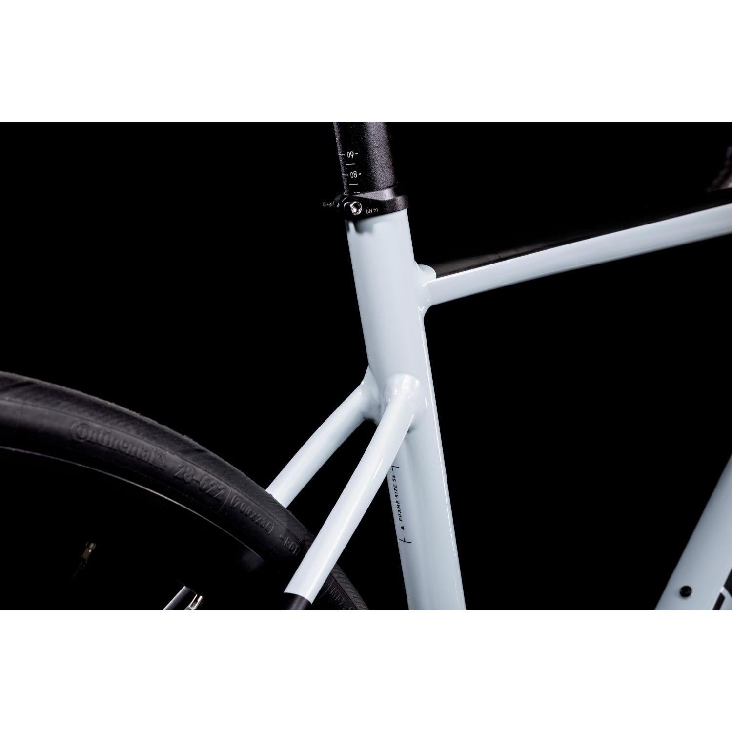 Cube Attain Pro Road Bike Sky Grey 'n' Black