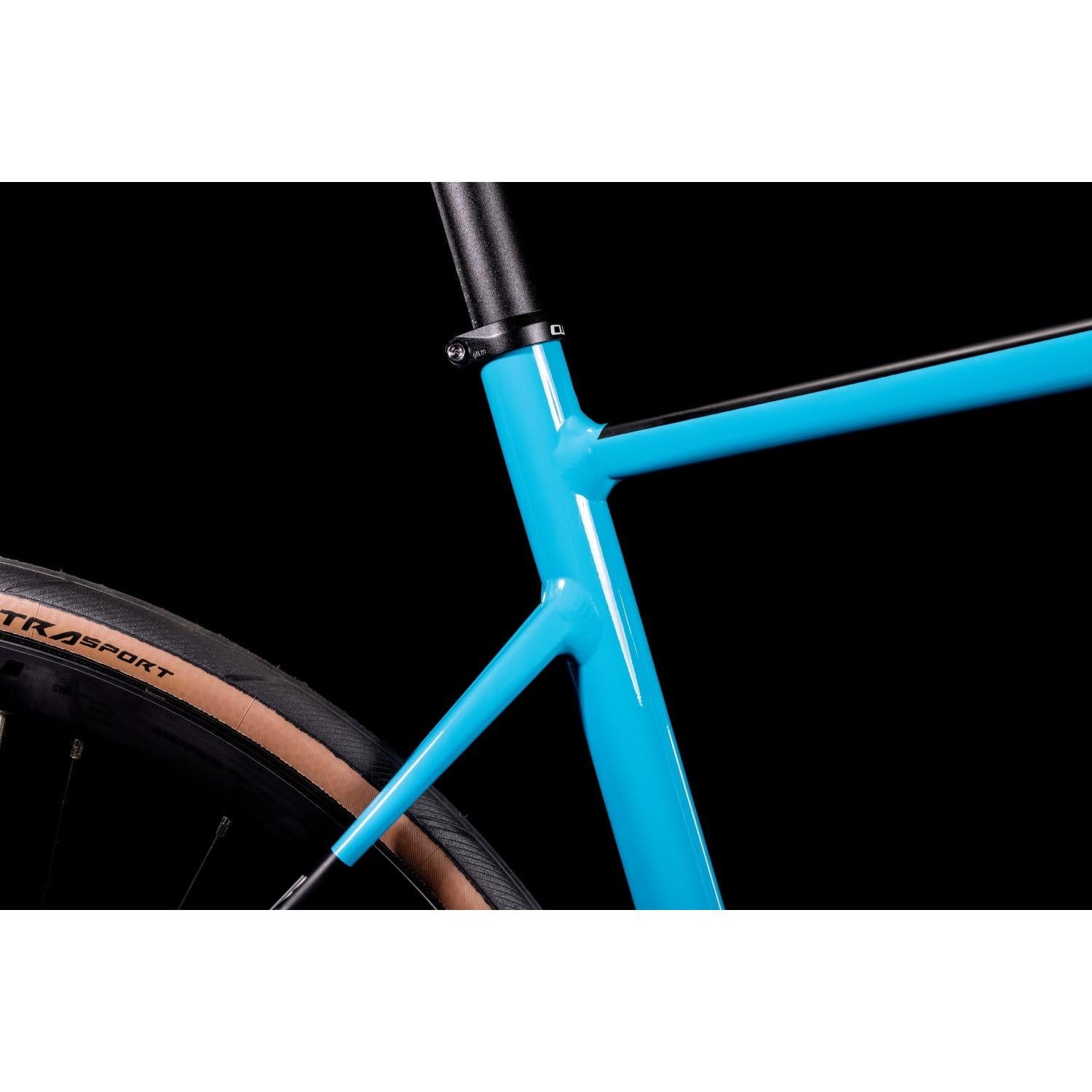 Cube Attain Race Road Bike Sky Blue 'n' Black