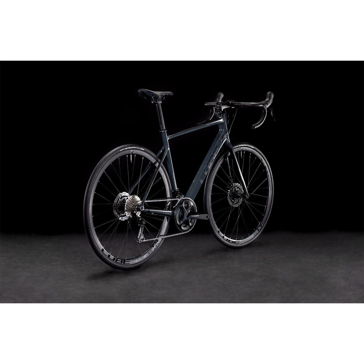 Cube Attain SL Road Bike Grey 'n' Black