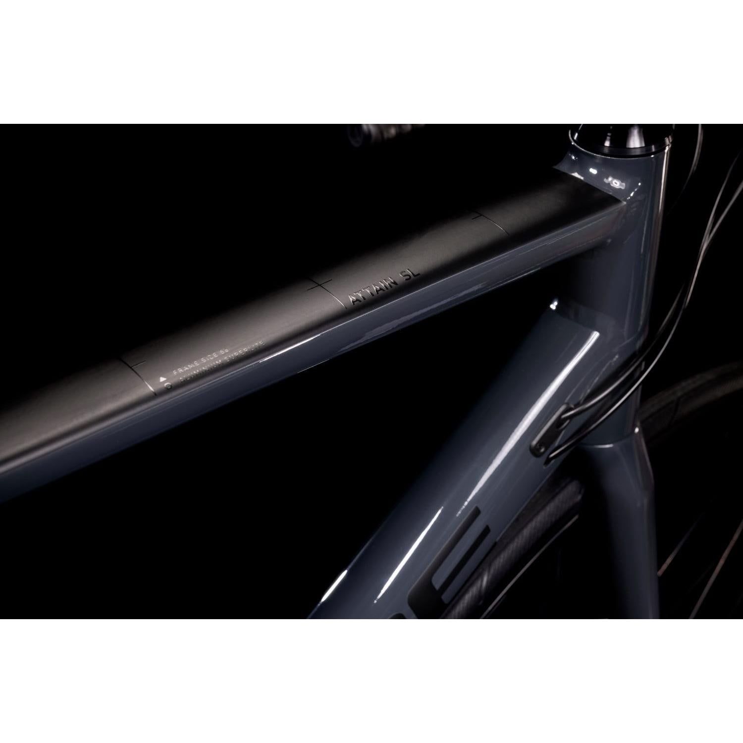 Cube Attain SL Road Bike Grey 'n' Black