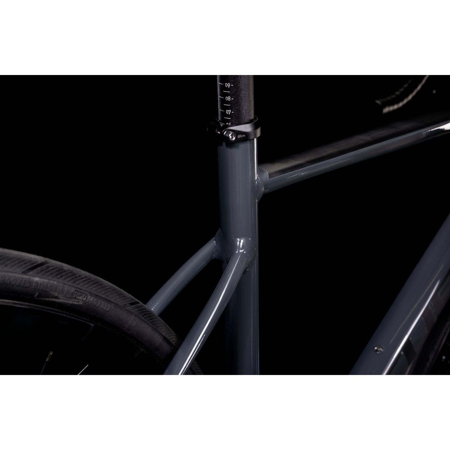 Cube Attain SL Road Bike Grey 'n' Black