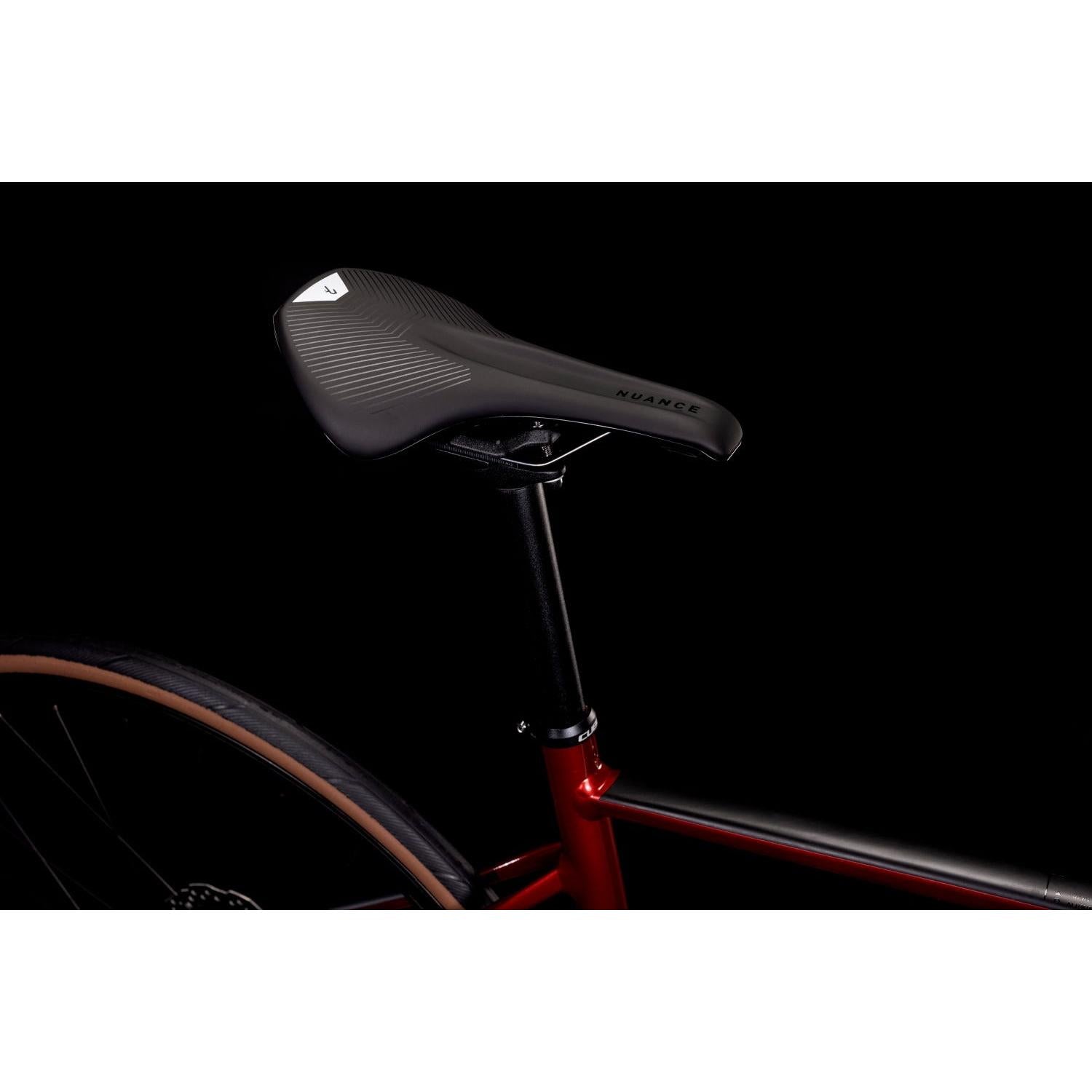 Cube Attain SL Road Bike Red 'n' White