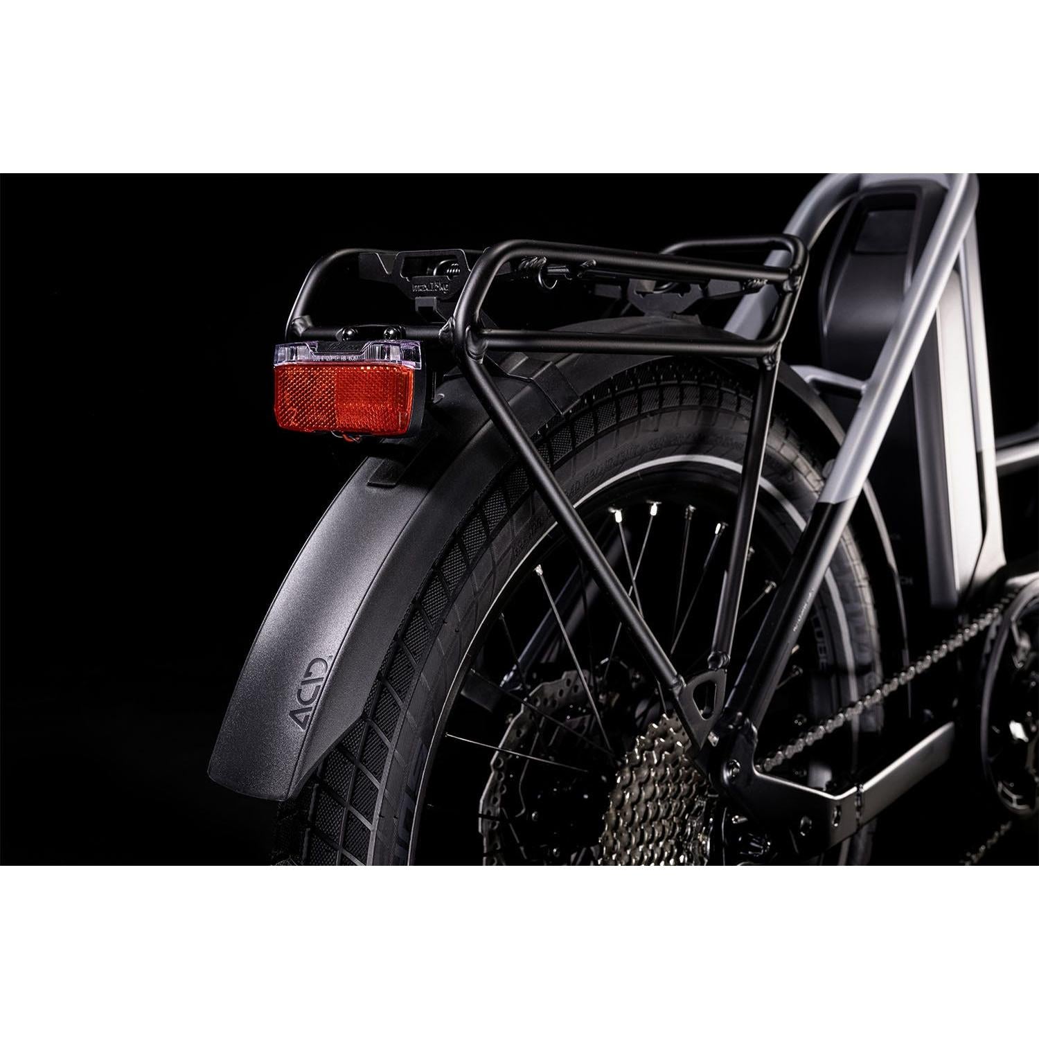Cube Compact Sport Hybrid 500 Electric Bike Black 'n' Polar Silver
