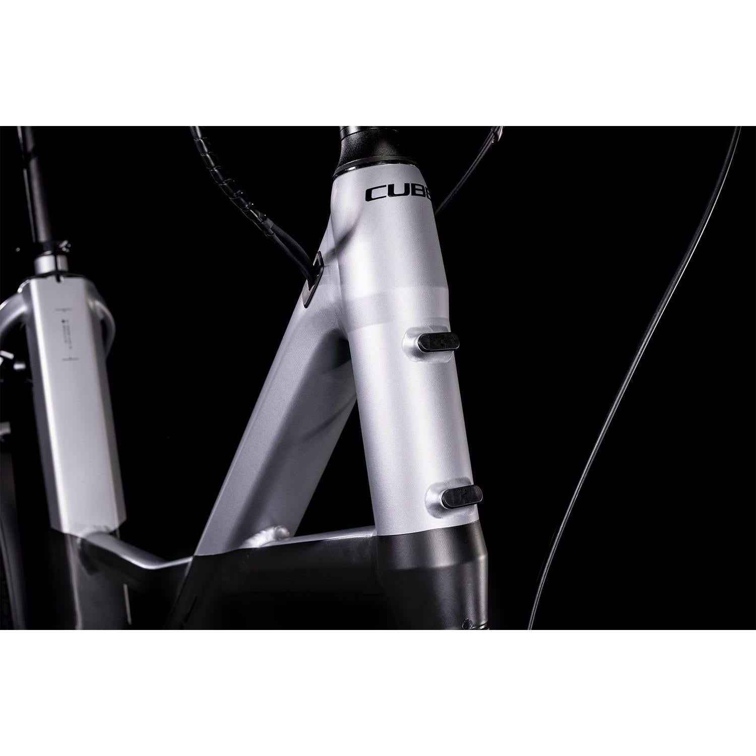 Cube Compact Sport Hybrid 500 Electric Bike Black 'n' Polar Silver