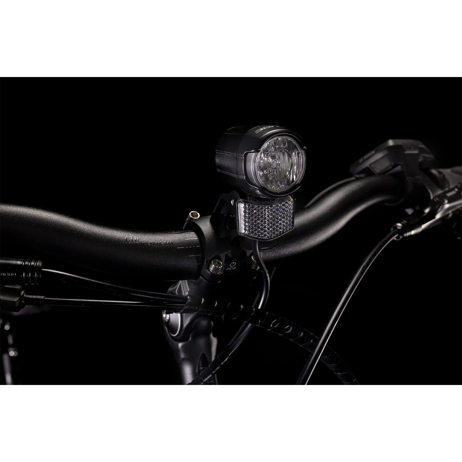 Cube Compact Sport Hybrid 500 Electric Bike Black 'n' Polar Silver