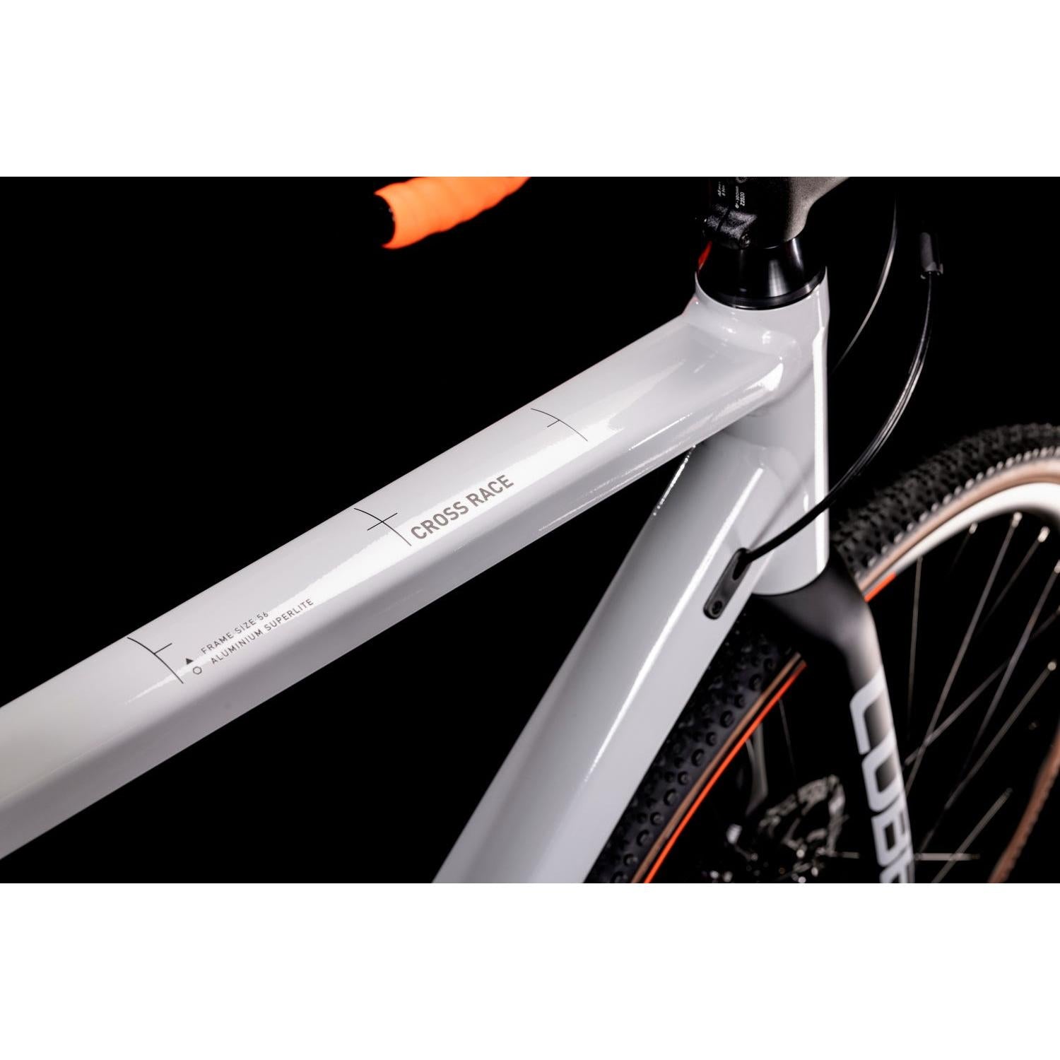 Cube Cross Race Cyclocross Bike Grey 'n' Orange