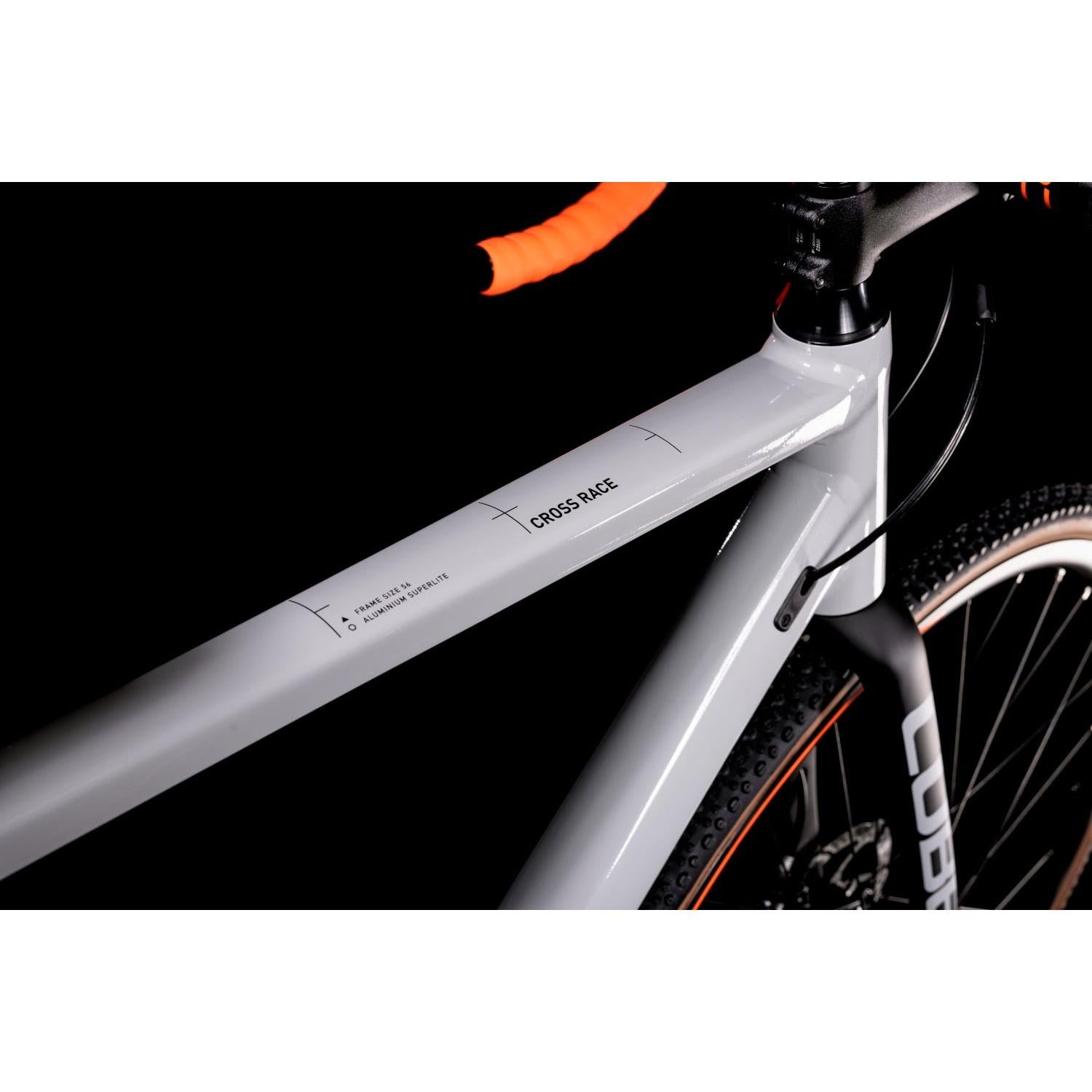 Cube Cross Race Cyclocross Bike Grey 'n' Orange