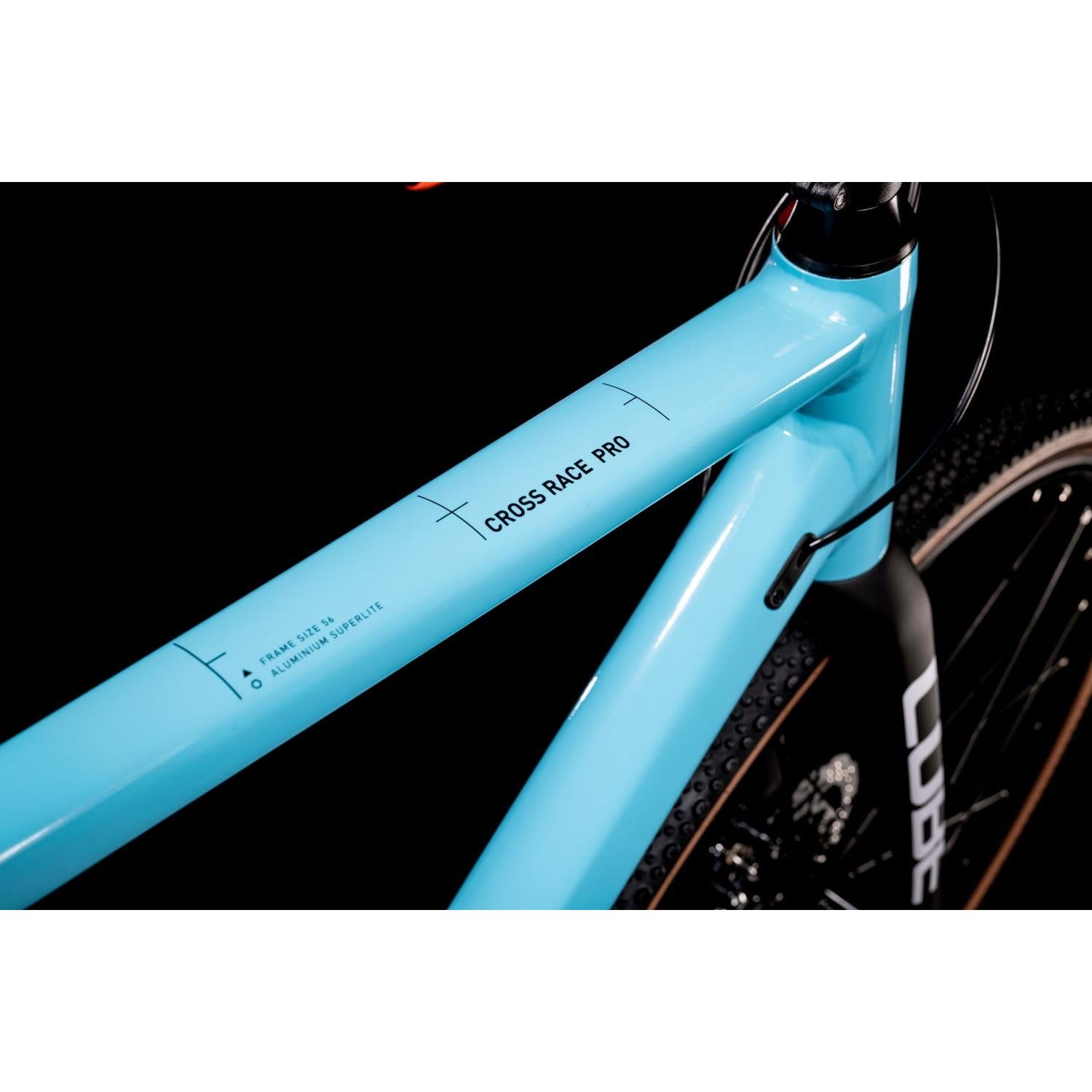 Cube Cross Race Pro Cyclocross Bike Blue 'n' Black
