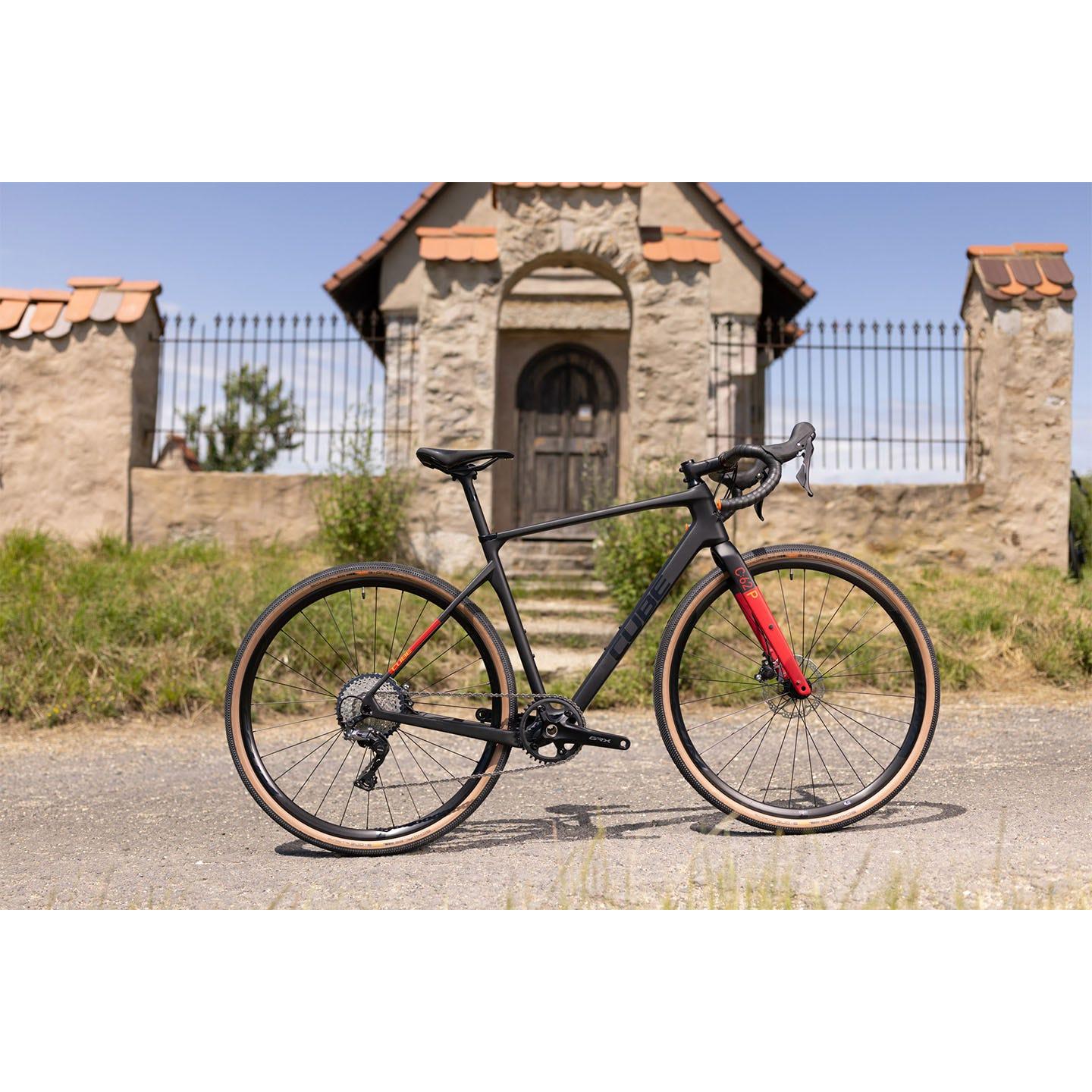 Cube Nuroad C:62 Pro Gravel Bike Carbon 'n' Red – 99 Bikes
