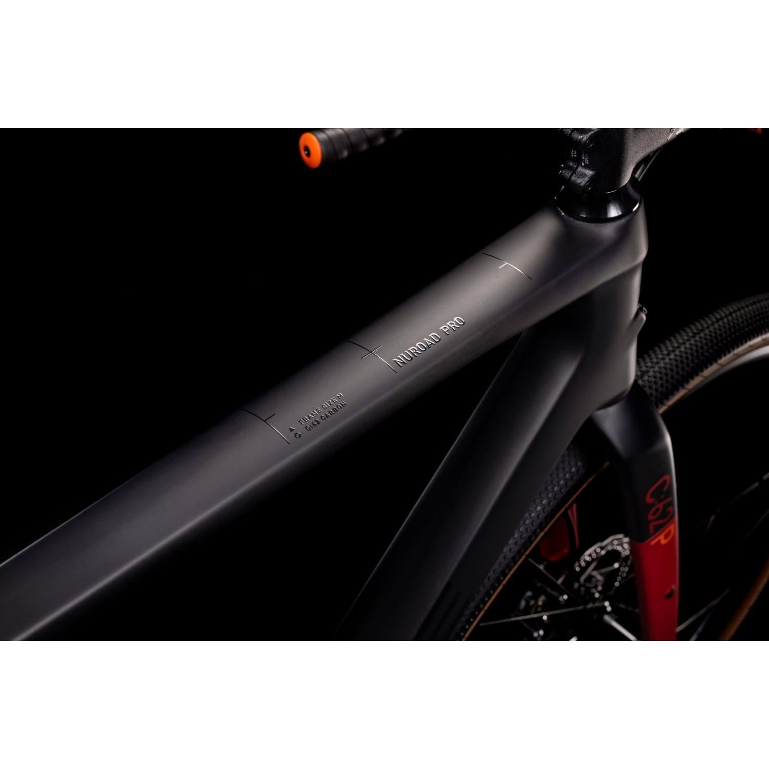 Cube Nuroad C:62 Pro Gravel Bike Carbon 'n' Red