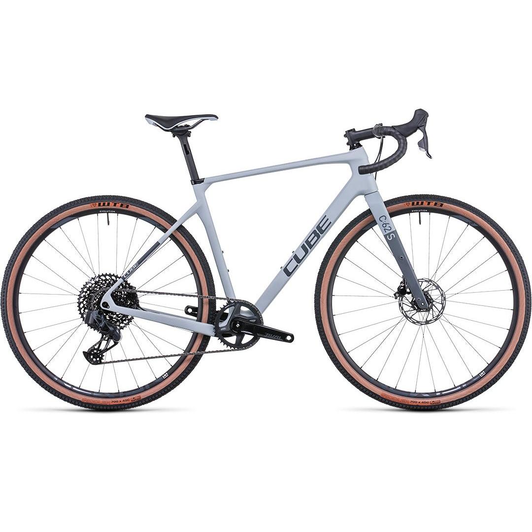 Cube Nuroad C:62 SL Gravel Bike Lightgrey 'n' Grey