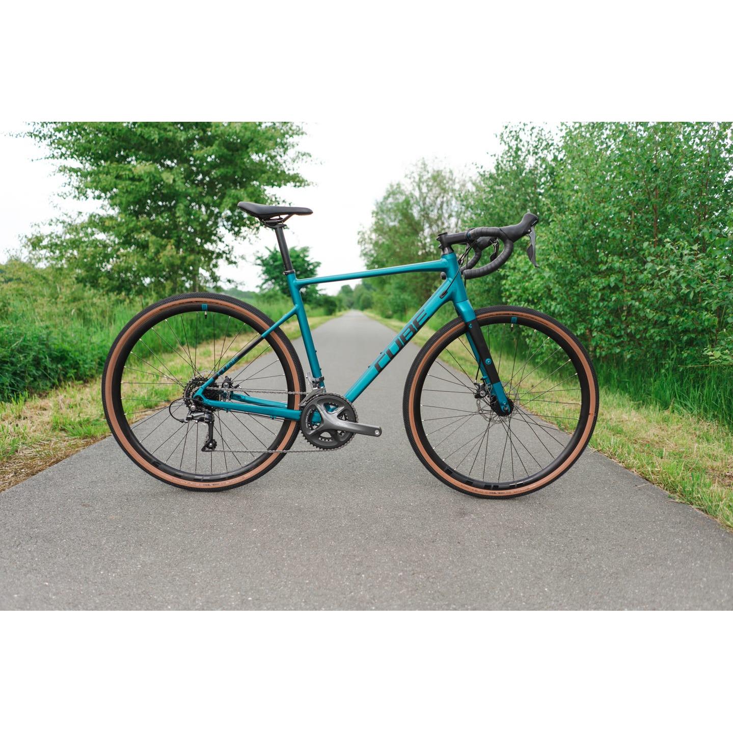 Cube Nuroad Gravel Bike Deep Teal 'n' Black