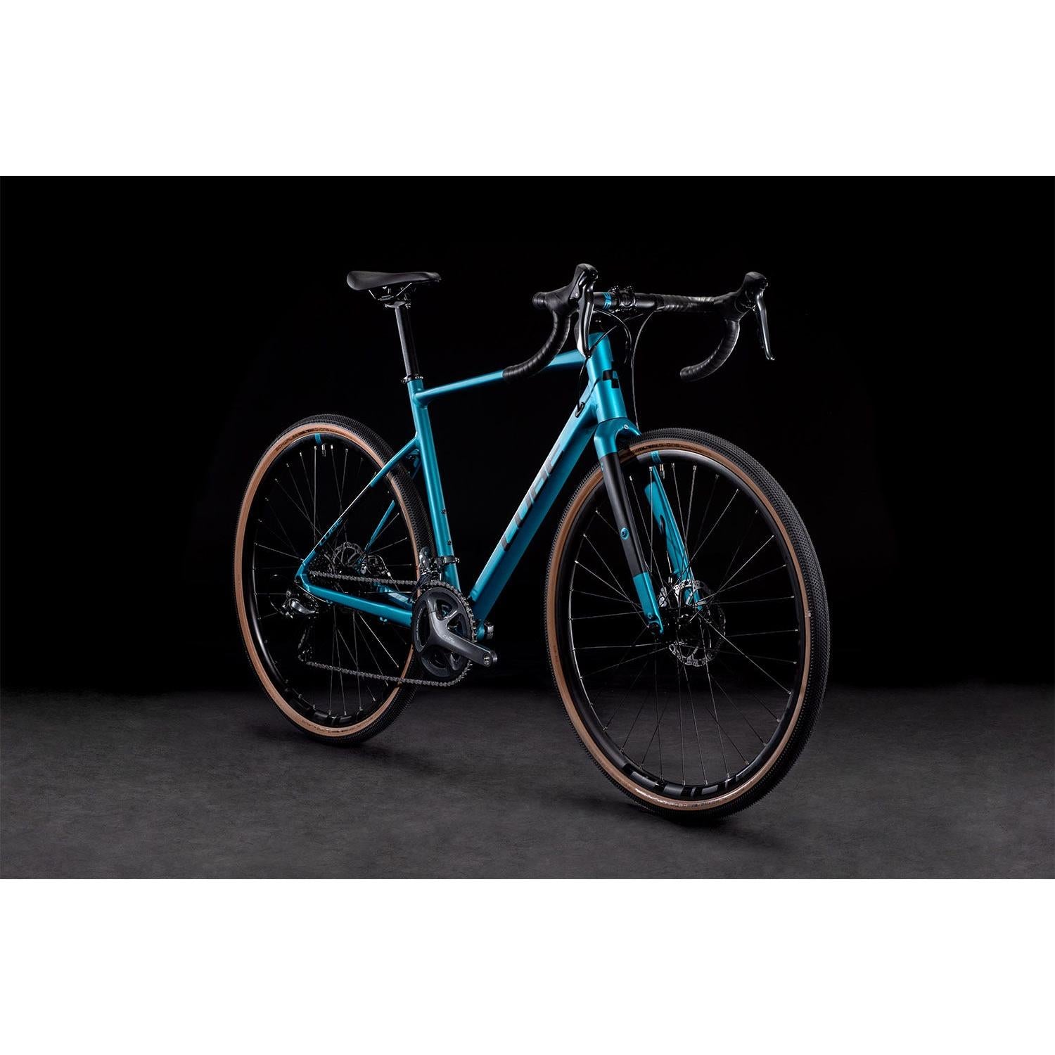 Cube Nuroad Gravel Bike Deep Teal 'n' Black