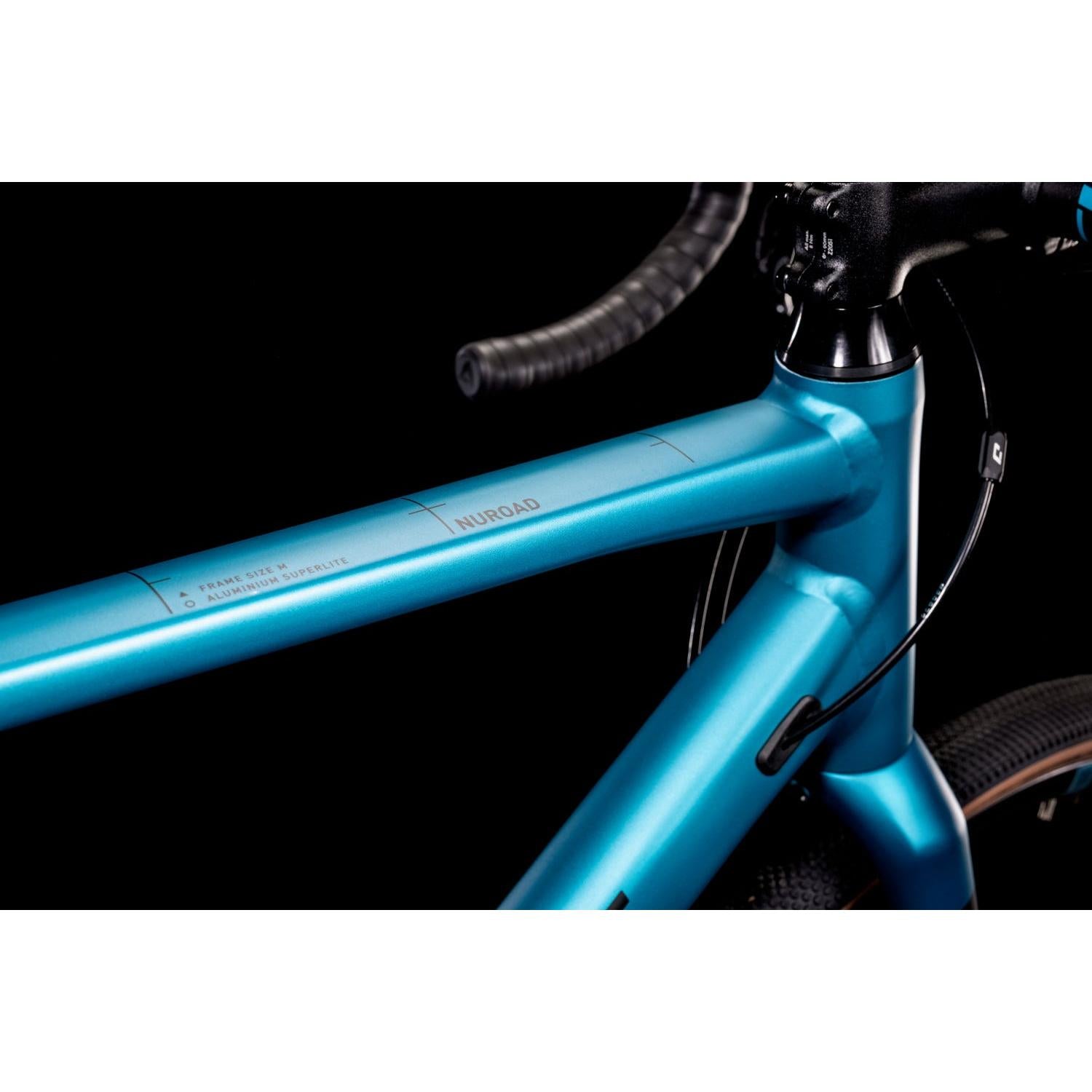 Cube Nuroad Gravel Bike Deep Teal 'n' Black