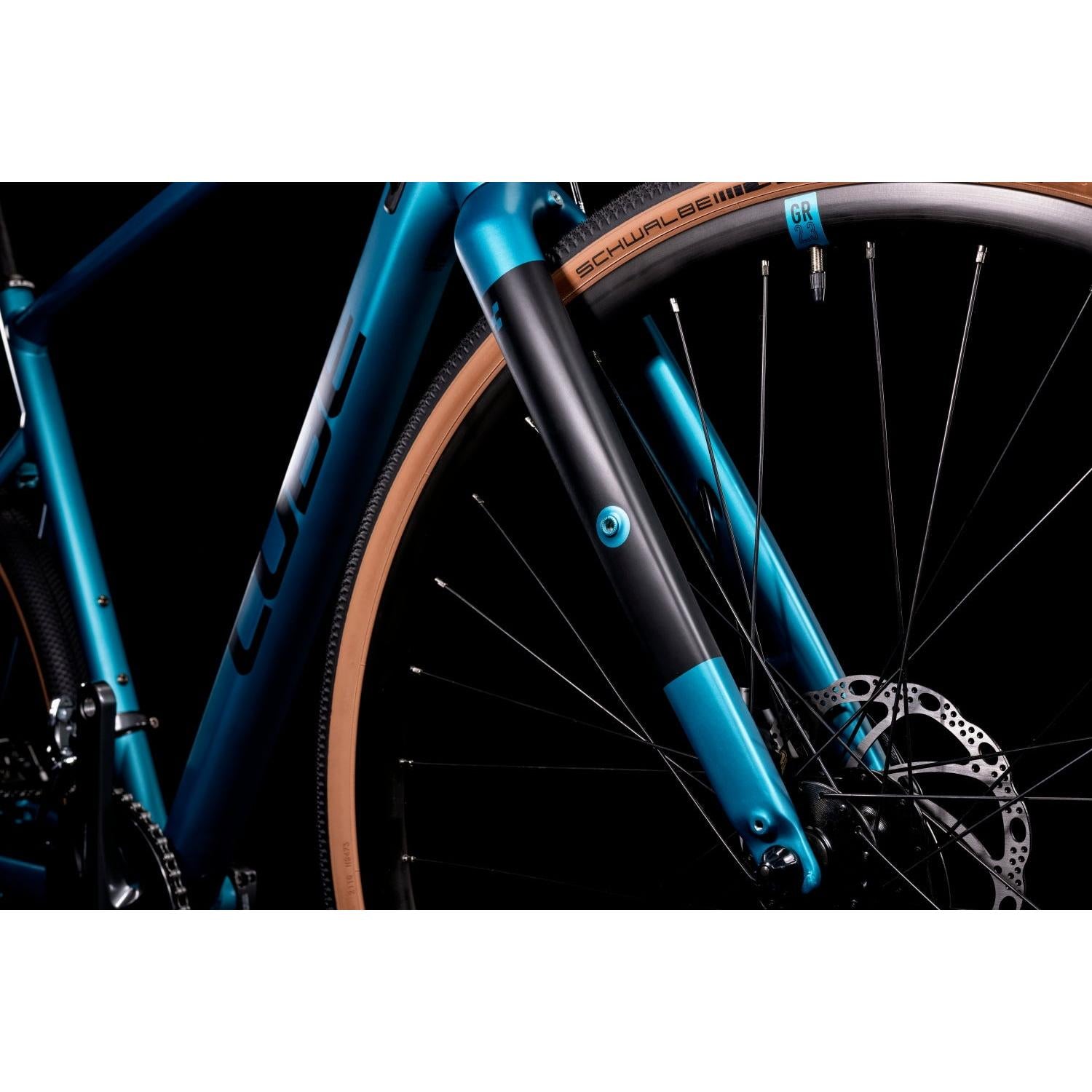 Cube Nuroad Gravel Bike Deep Teal 'n' Black
