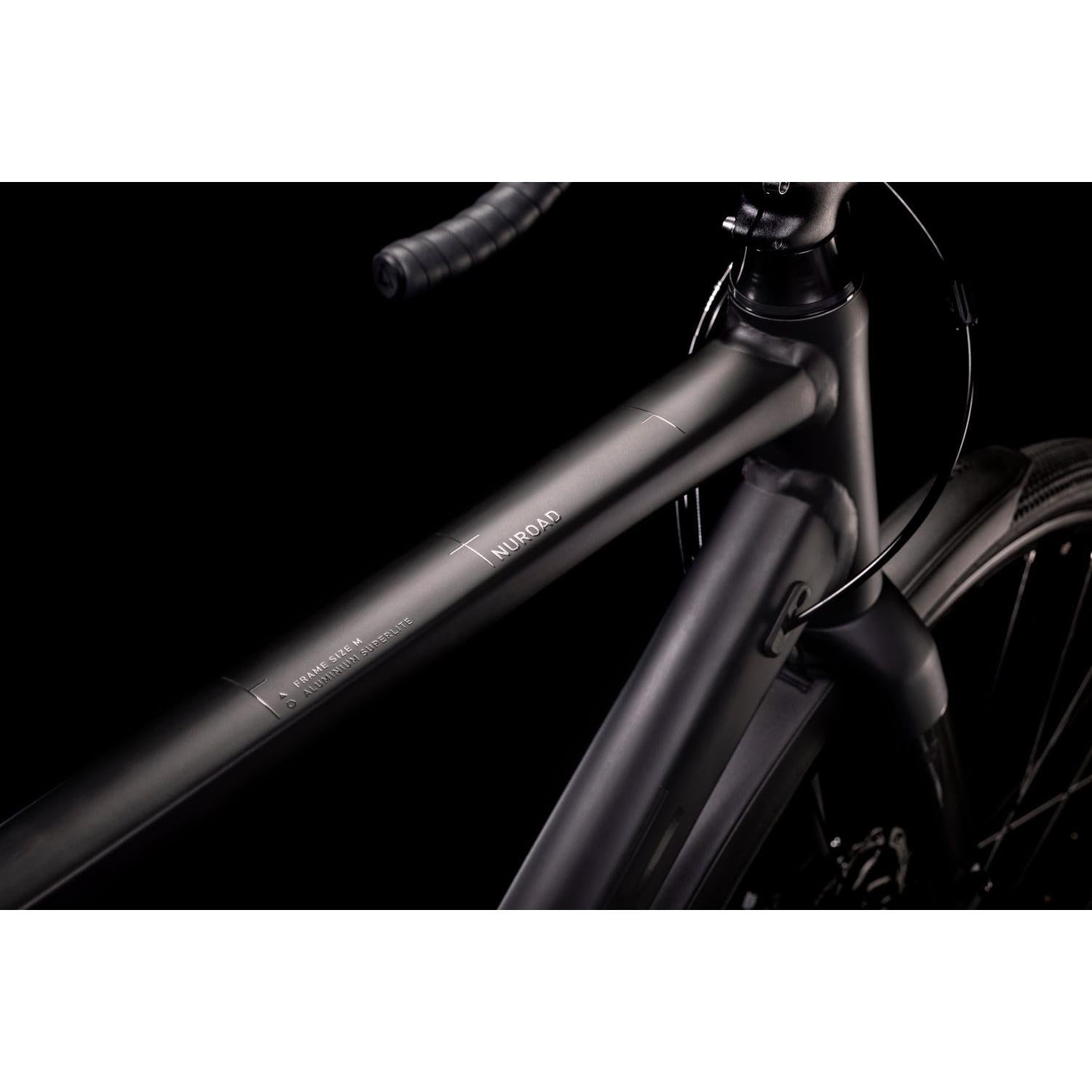 Cube Nuroad FE Gravel Bike Black 'n' Metal Grey