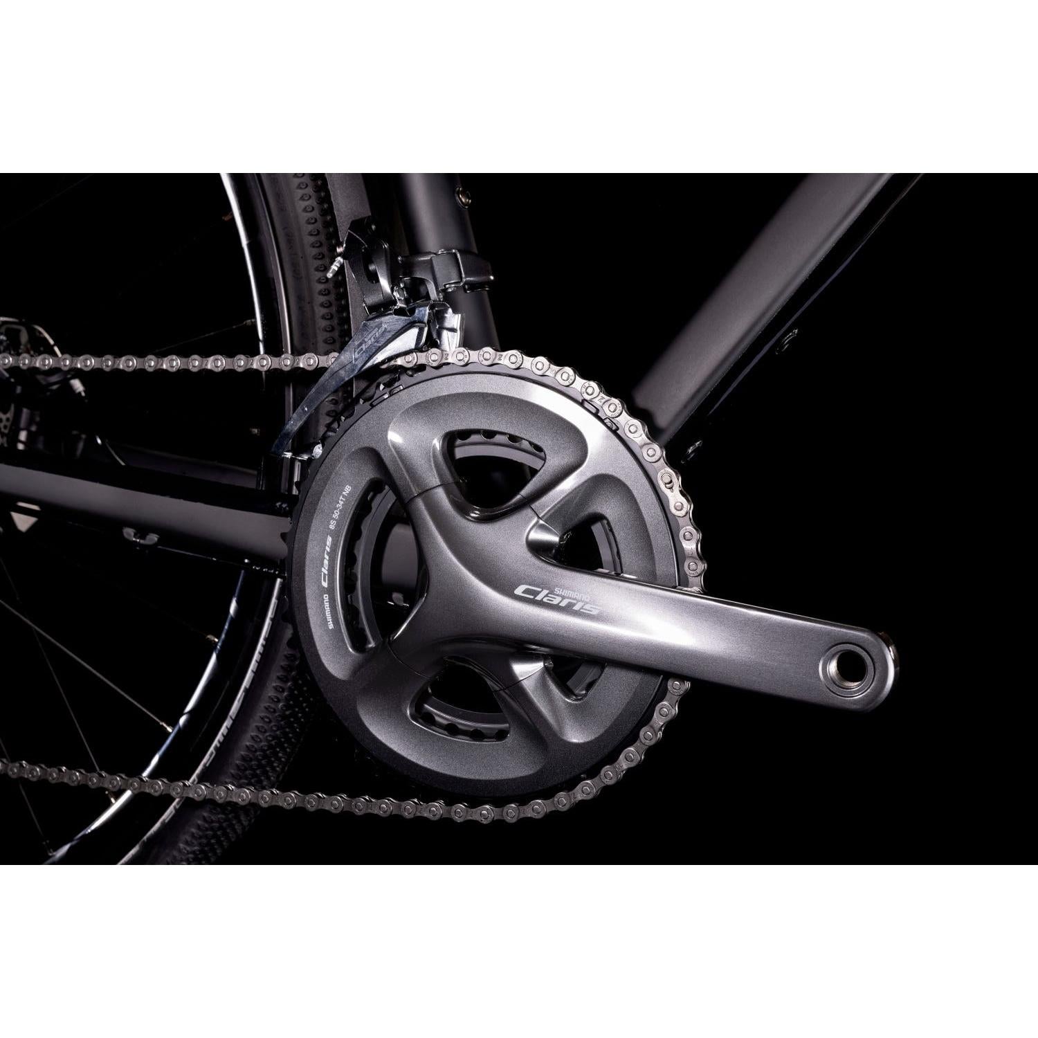 Cube Nuroad FE Gravel Bike Black 'n' Metal Grey