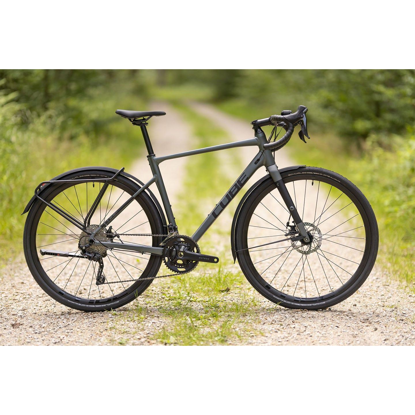Cube Nuroad Pro FE Gravel Bike Inkgrey 'n' Black