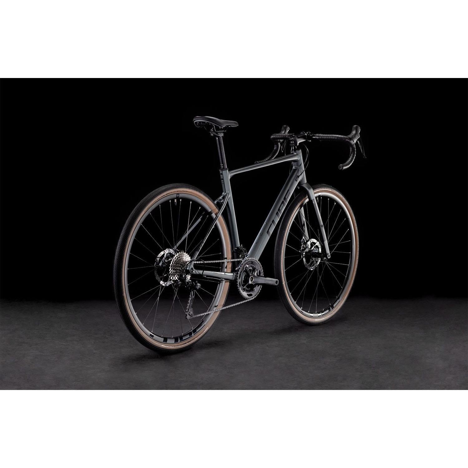 Cube Nuroad Pro Gravel Bike Inkgrey 'n' Black – 99 Bikes