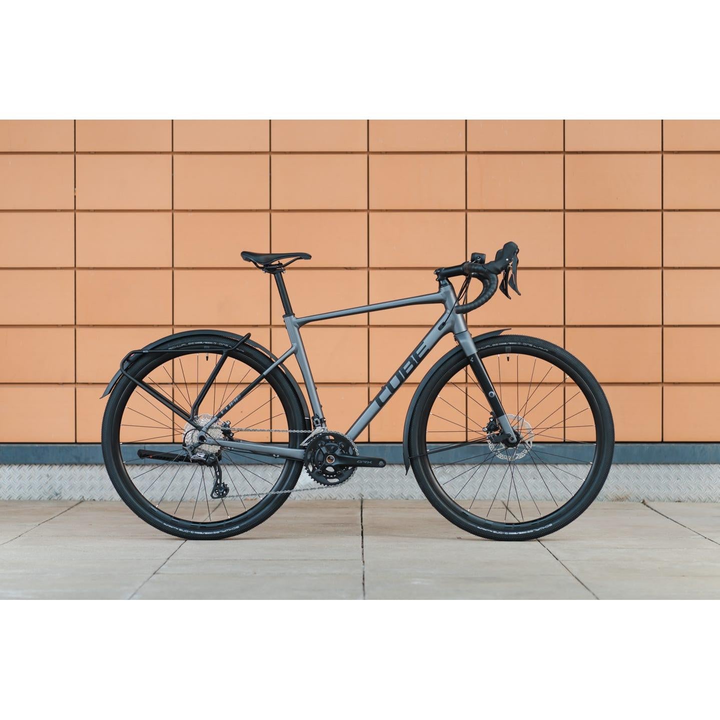 Cube Nuroad Race FE Gravel Bike Grey 'n' Black