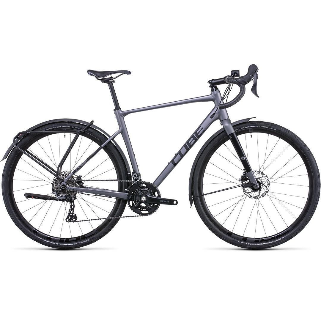 Cube Nuroad Race FE Gravel Bike Grey 'n' Black