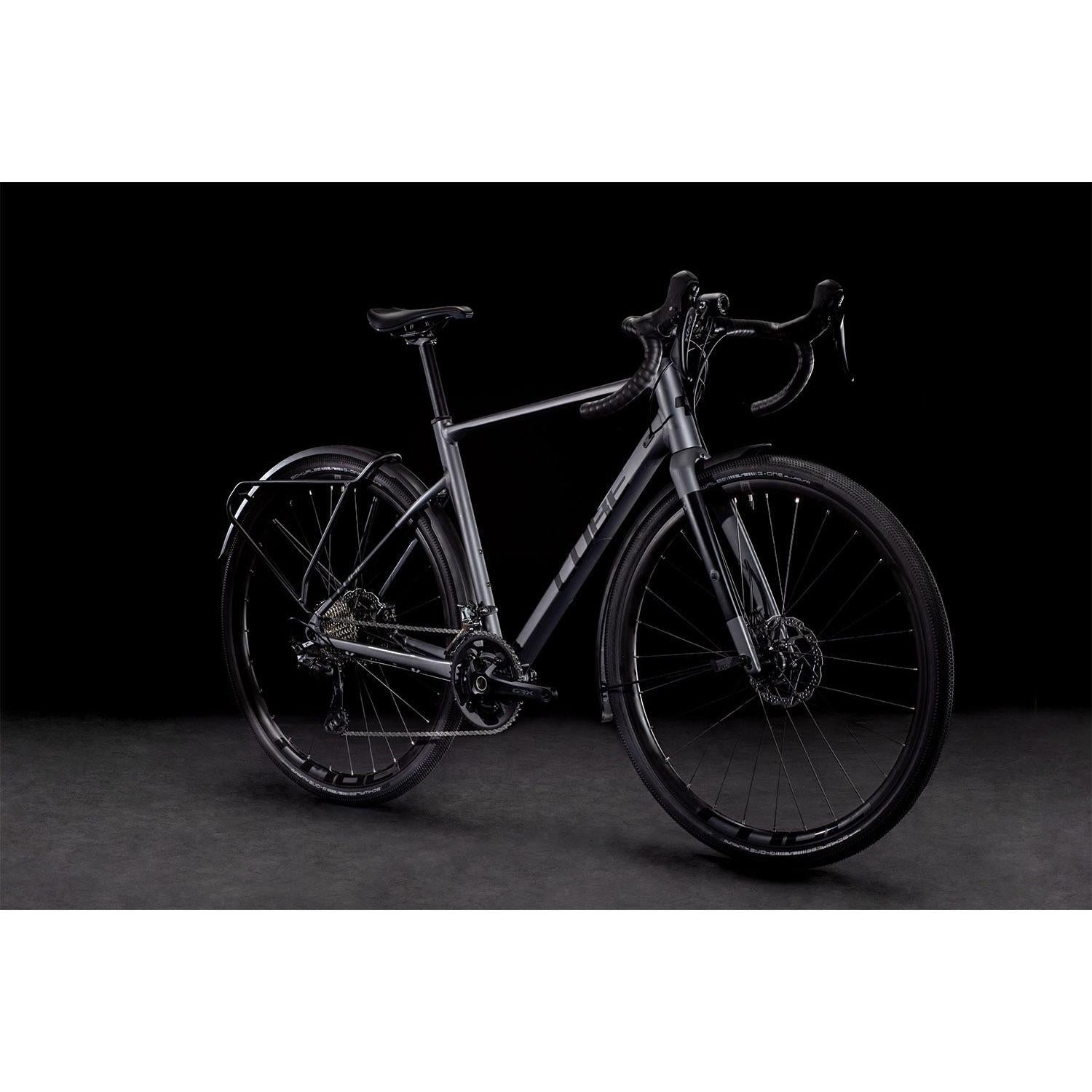 Cube Nuroad Race FE Gravel Bike Grey 'n' Black