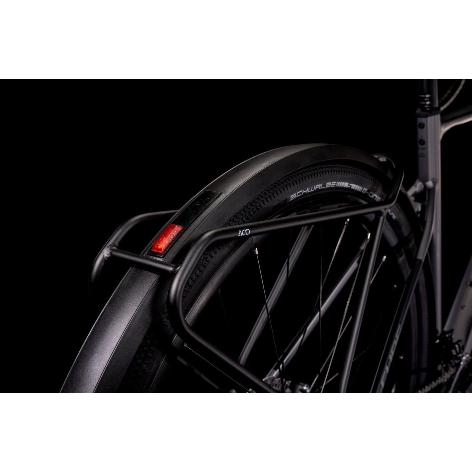 Cube Nuroad Race FE Gravel Bike Grey 'n' Black