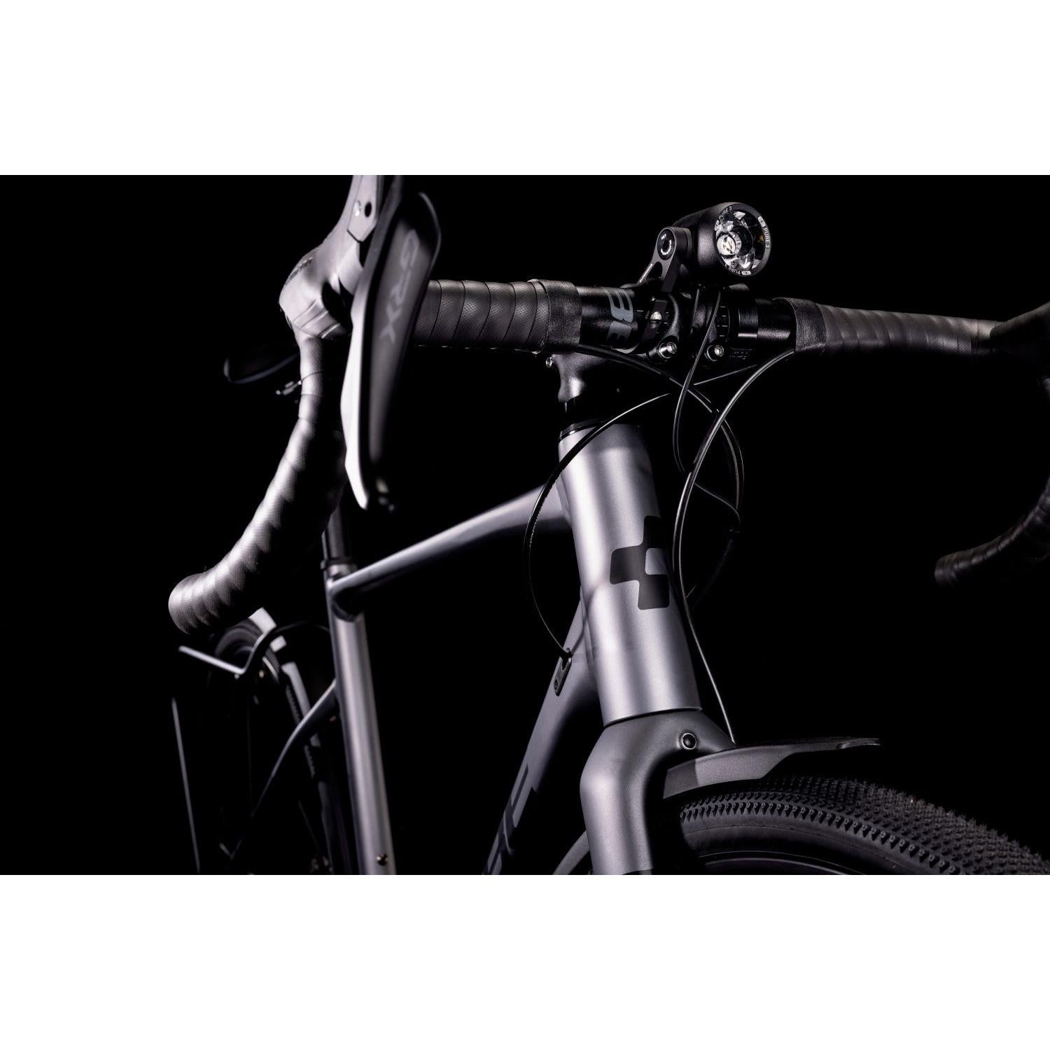 Cube Nuroad Race FE Gravel Bike Grey 'n' Black