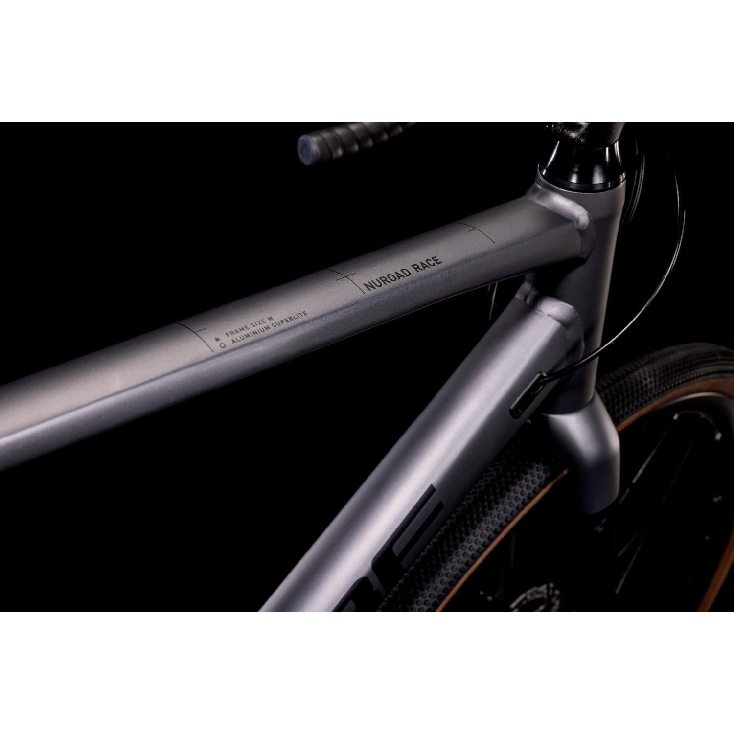 Cube Nuroad Race Gravel Bike Grey 'n' Black
