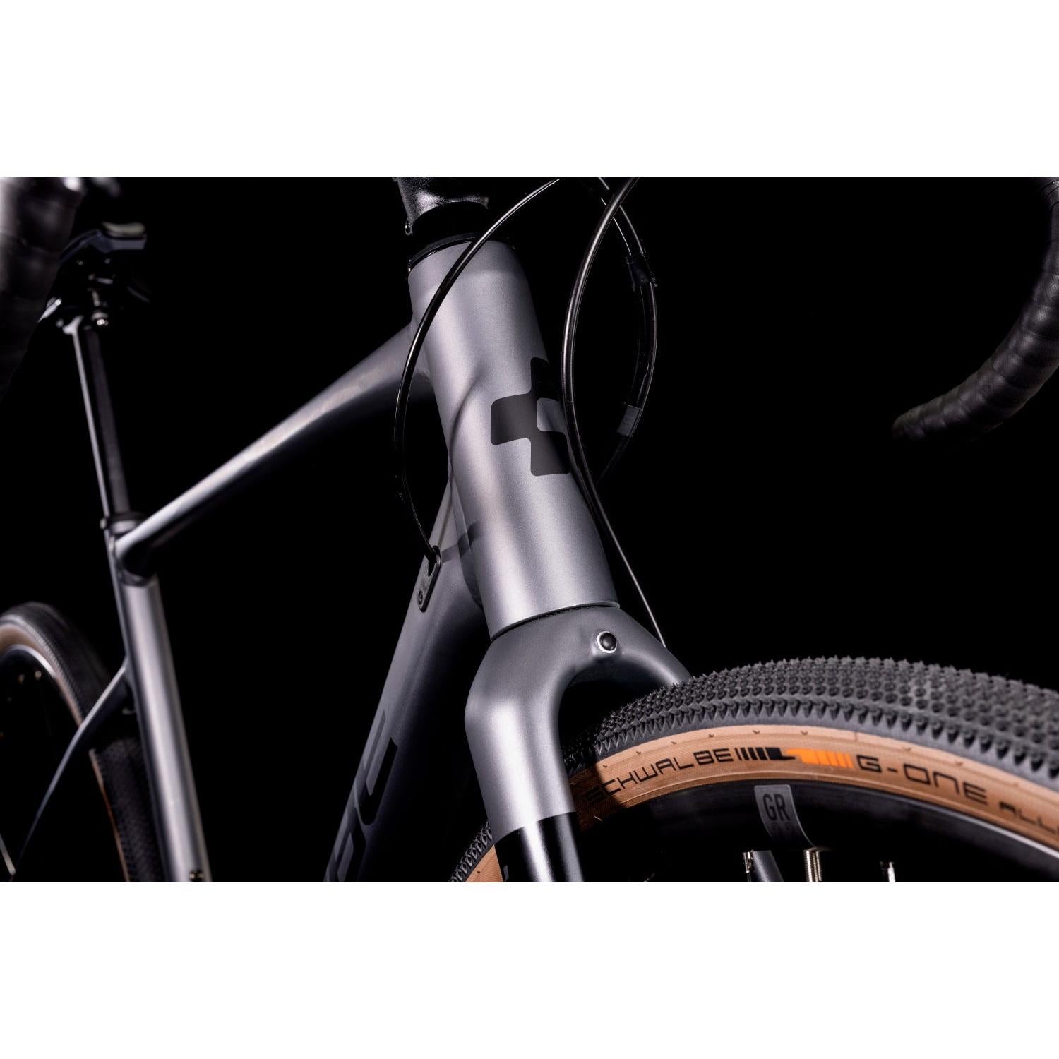Cube Nuroad Race Gravel Bike Grey 'n' Black