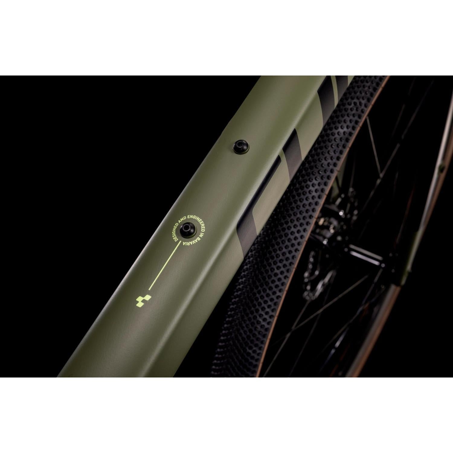 Cube Nuroad Race Gravel Bike Olive 'n' Black