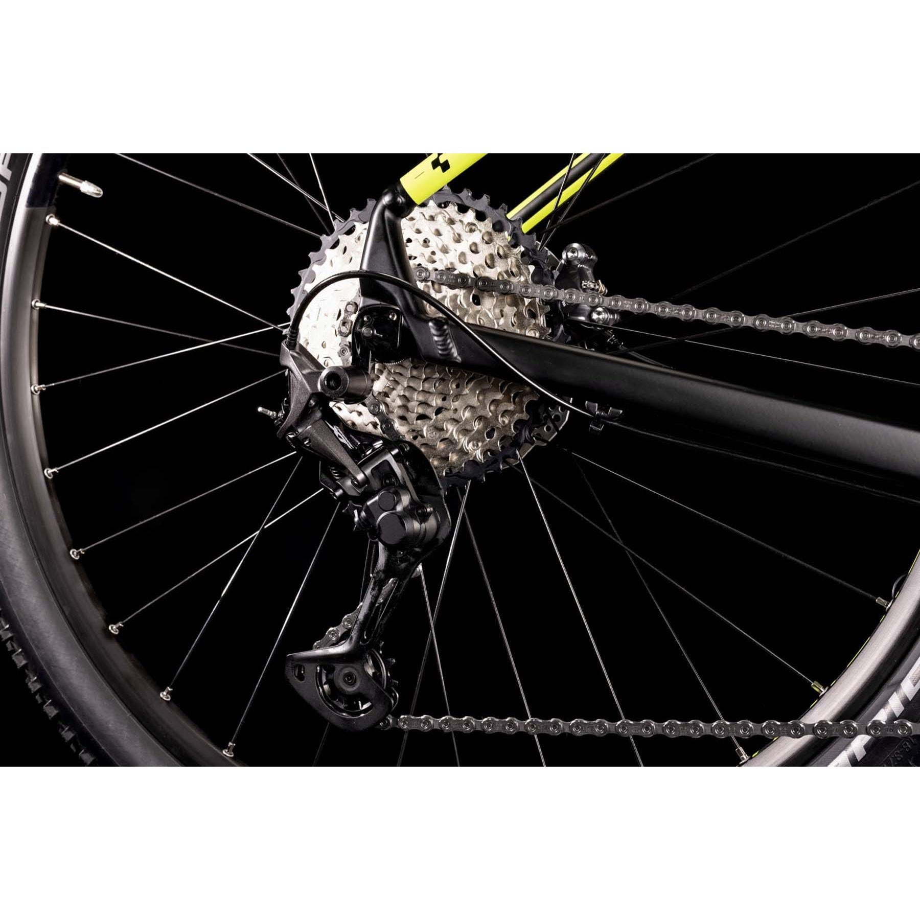 Cube Race ONE Hardtail Mountain Bike Black Flashyellow