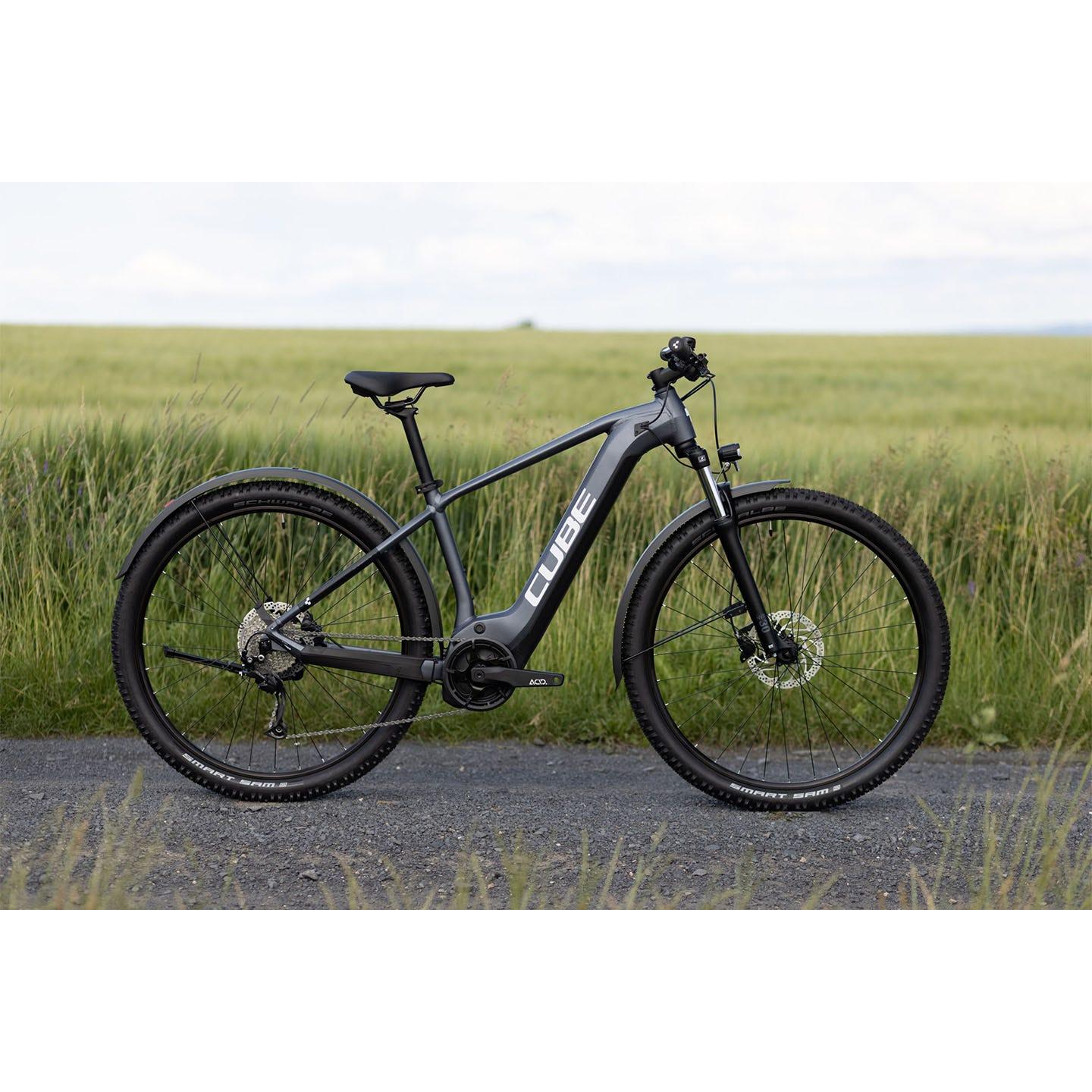 Cube Reaction Hybrid Performance 500 AllRoad Electric Mountain Bike Grey