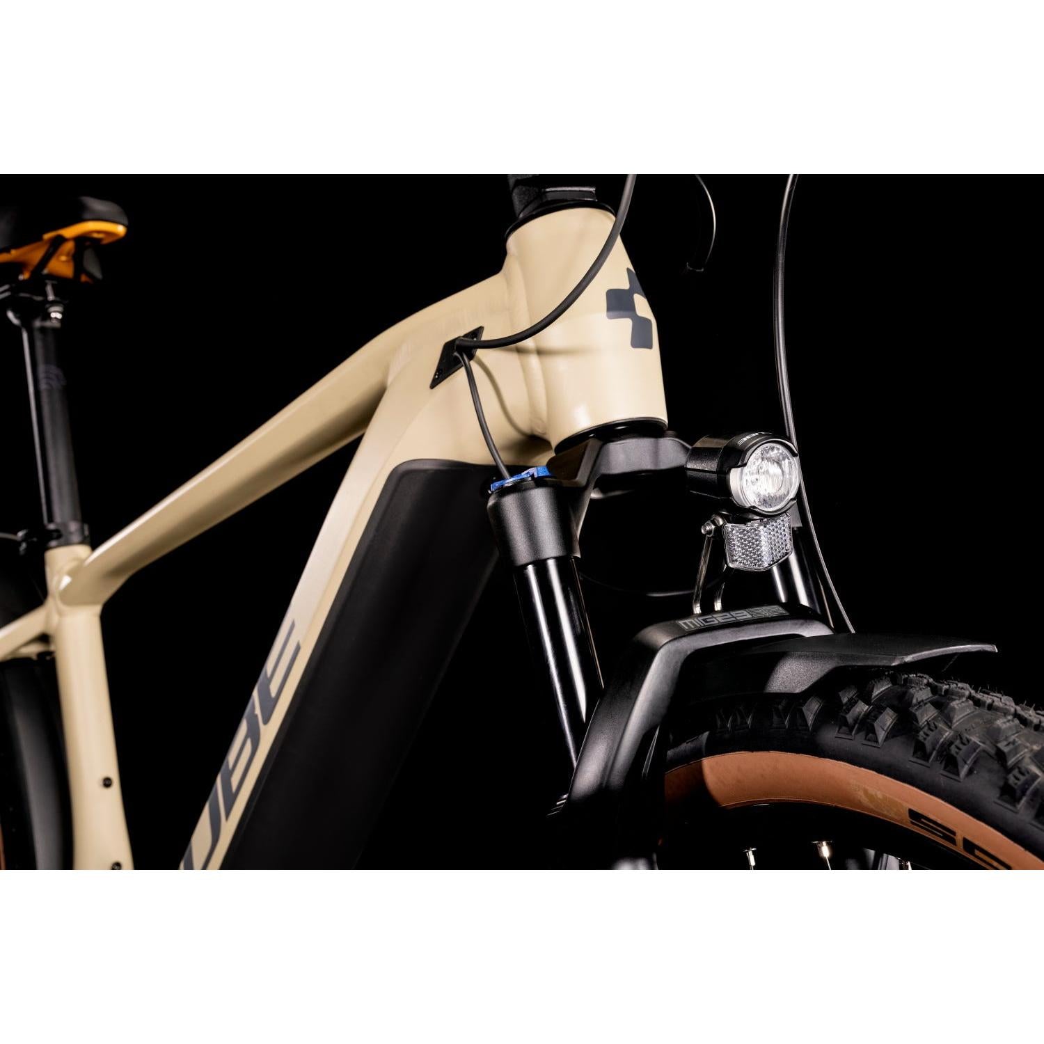 Cube Reaction Hybrid Pro 625 Allroad Electric Hardtail Mountain Bike Desert 'n' Orange
