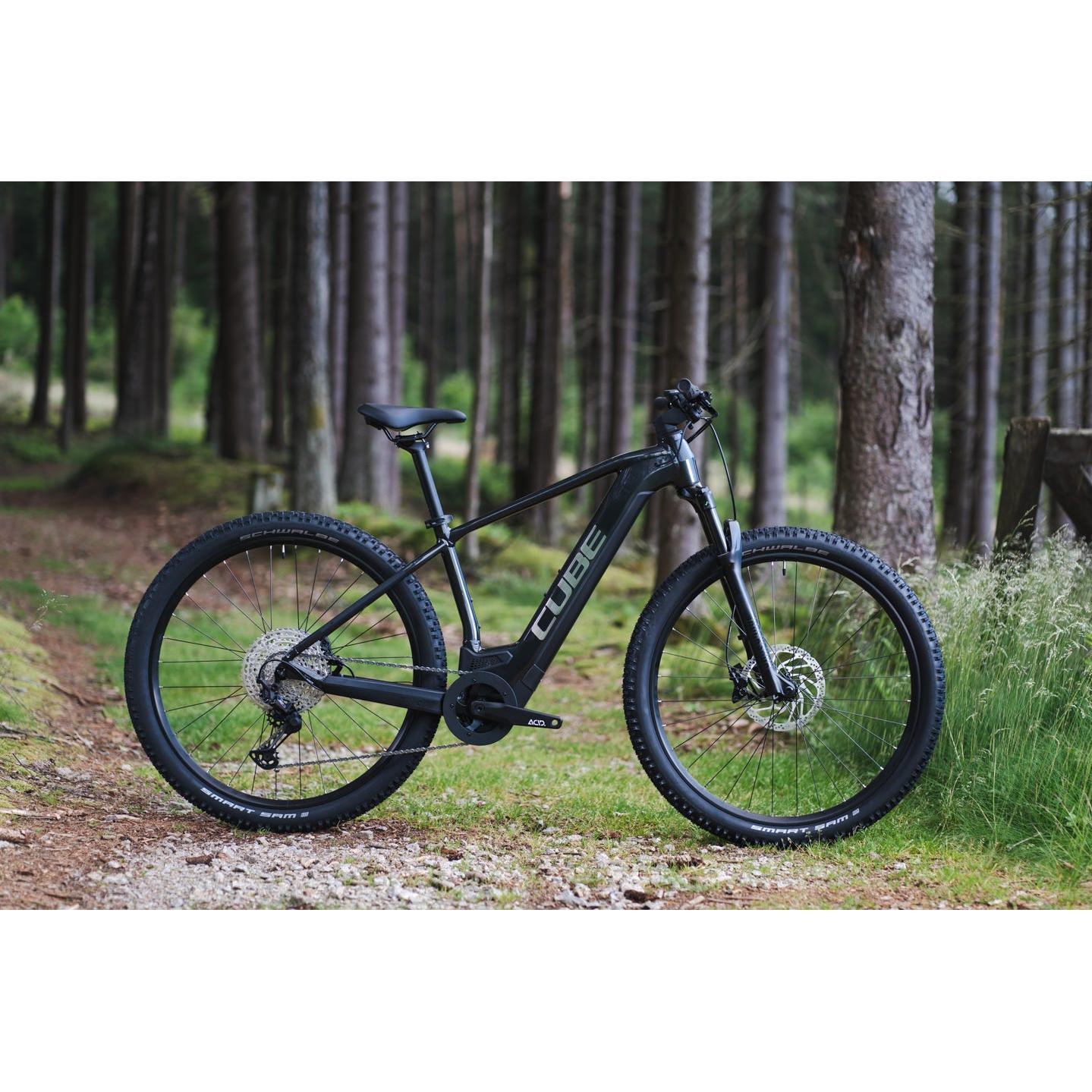 Cube Reaction Hybrid Race 625 Electric Mountain Bike Grey/Metal