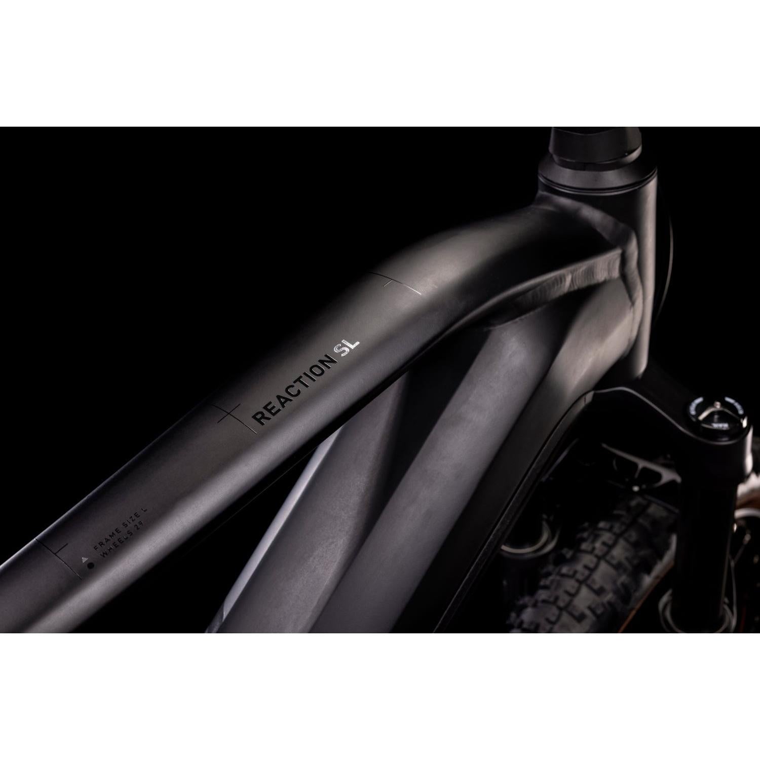 Cube Reaction Hybrid SL 750 Electric Mountain Bike Black 'n' Metal